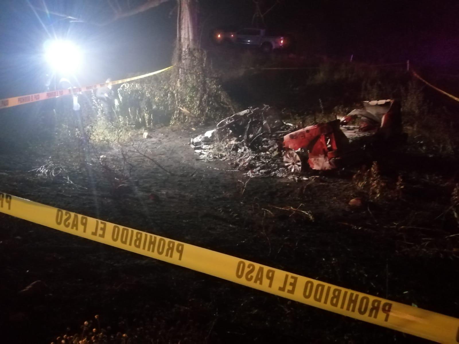 $!Deja accidente sobre la autopista, al sur de Culiacán, dos personas muertas