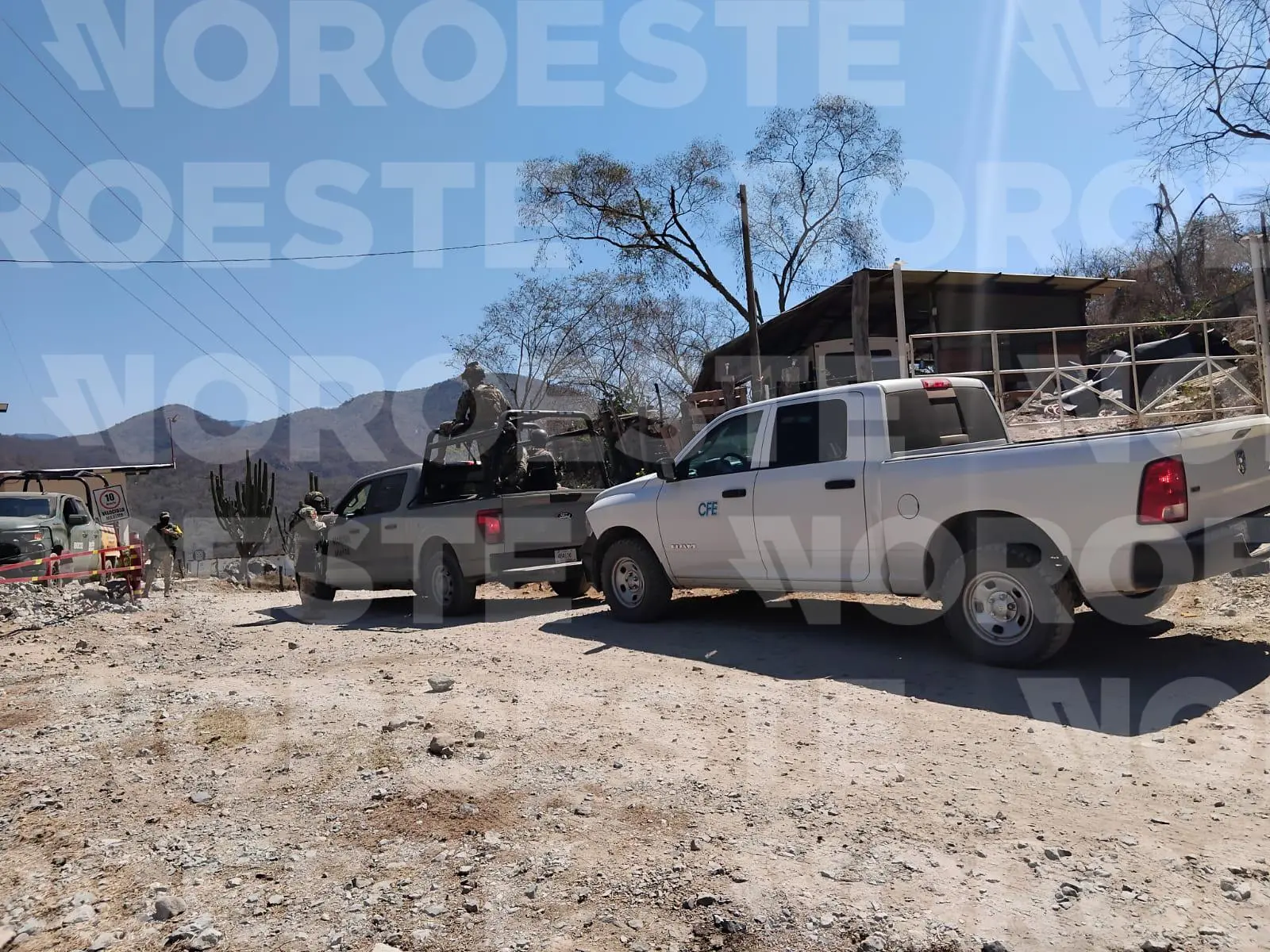 $!Se mantiene operativo de rescate de tres trabajadores que siguen atrapados en mina de El Rosario