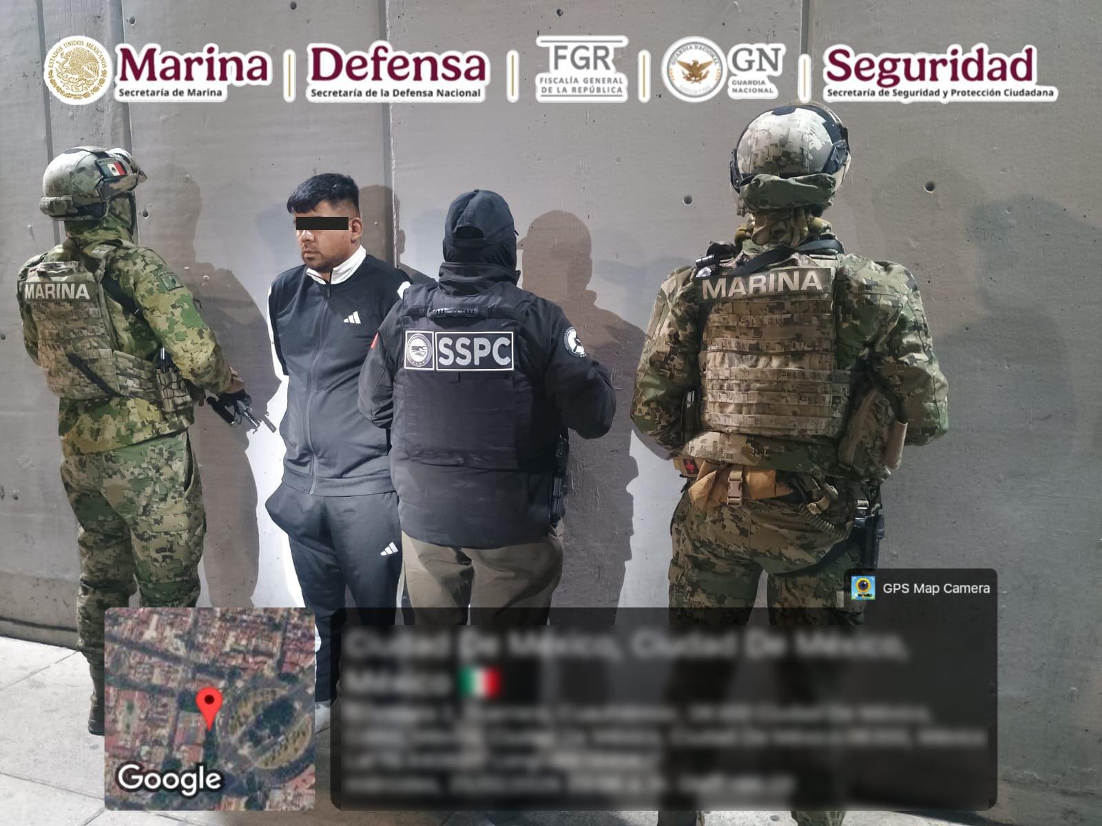 $!Detienen en Tlaxcala a presunto líder de célula delictiva en operativo federal