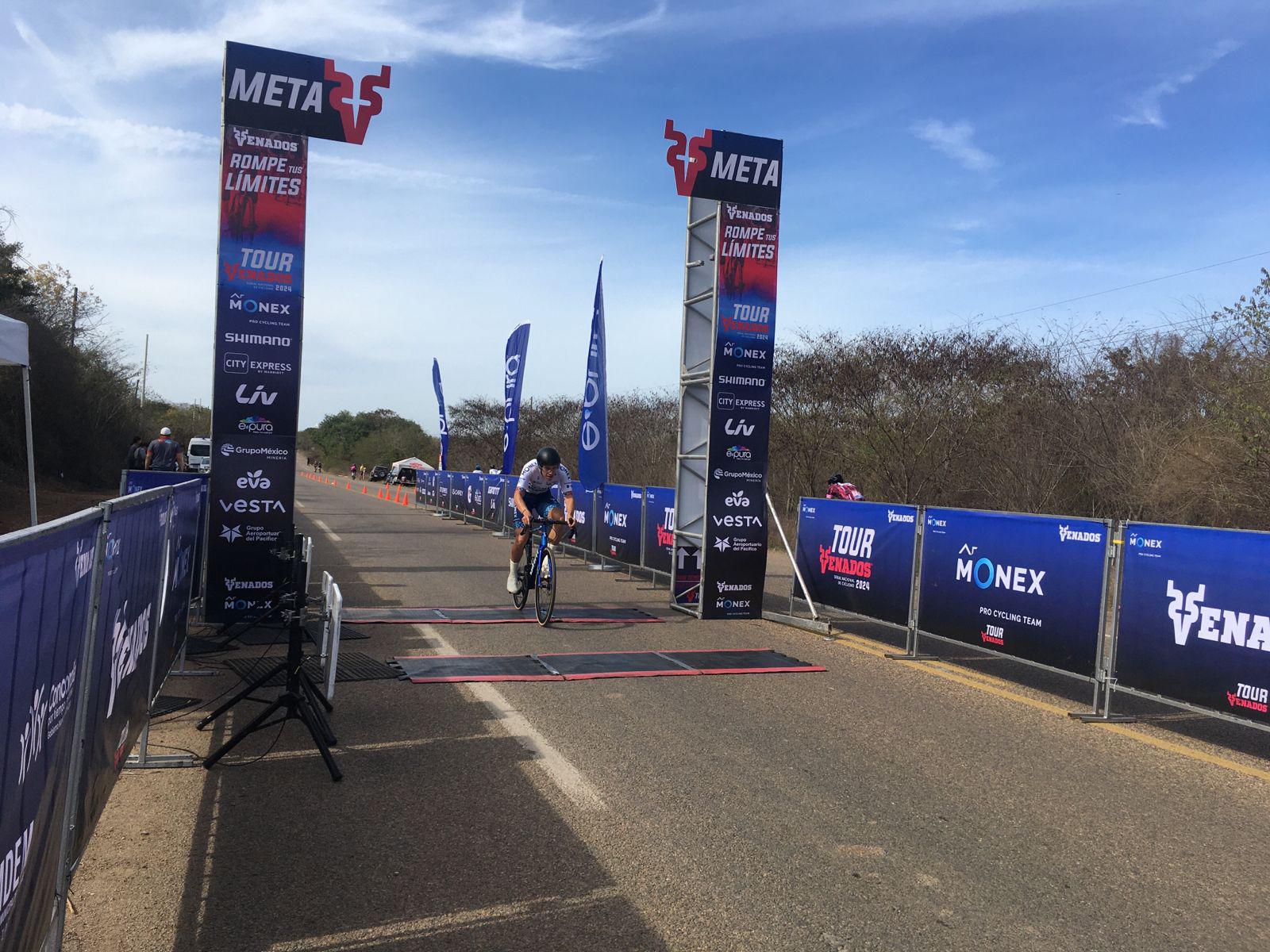 $!Ruvalcaba e Hinojosa se imponen en contrarreloj de Tour Venados