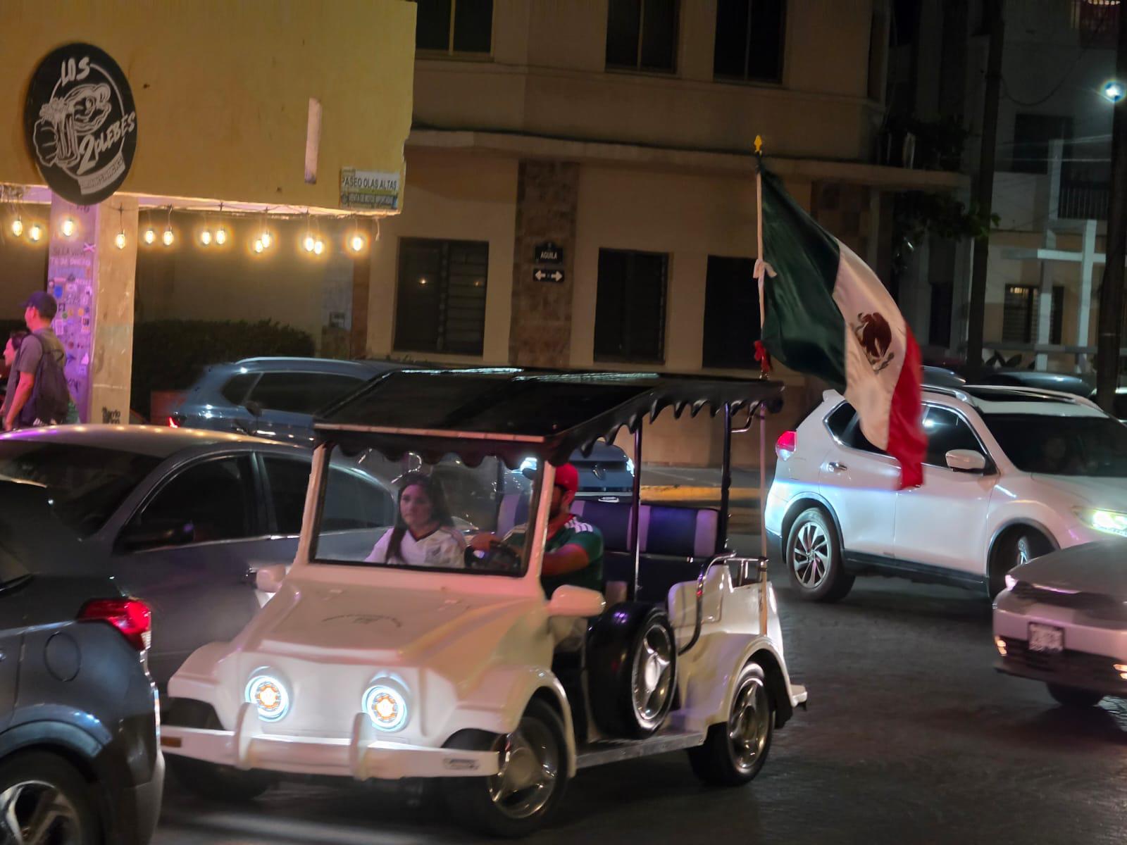 $!Vibra zona turística de Mazatlán con el triunfo de México en el Mundial 2026