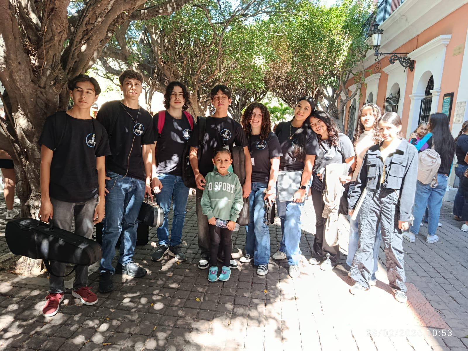 $!Jesús Carlos y su viaje de 12 años como alumno fundador de la Orquesta Sinfónica Infantil y Juvenil Raíces de Plata de El Rosario