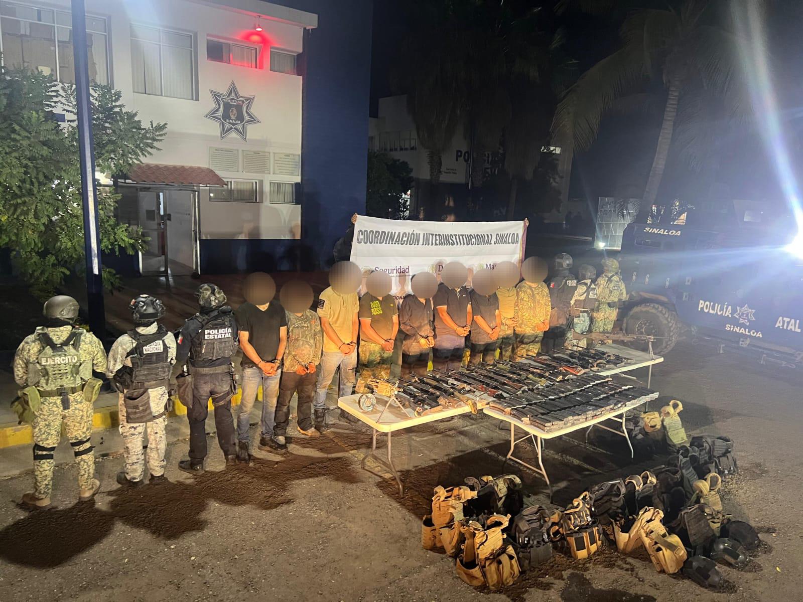 $!Enfrentamiento en El Guasimal deja 5 personas muertas y 9 detenidos