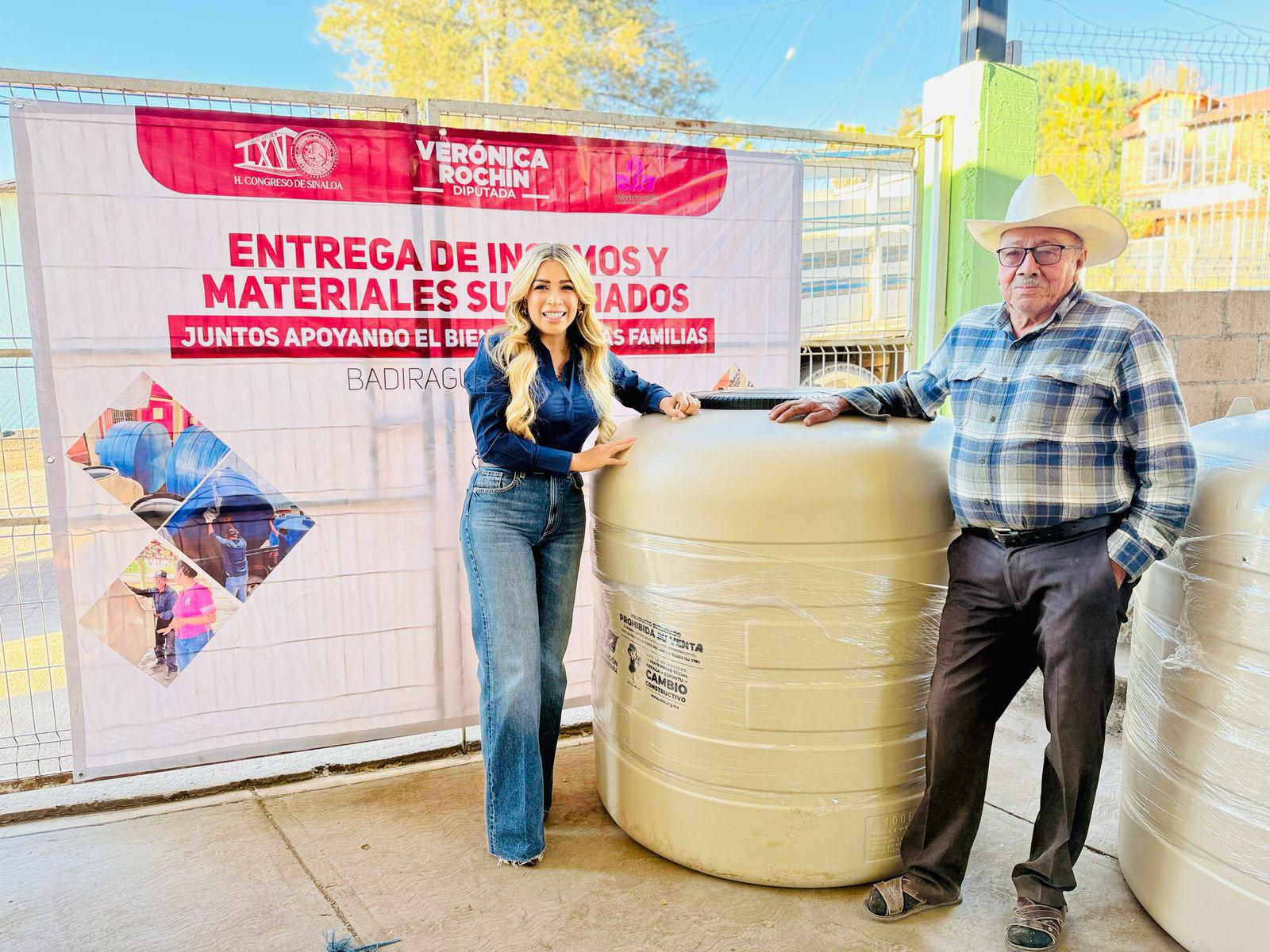 $!Consiguen apoyos para más de 50 familias de la zona serrana de Badiraguato en convenio con Congregación