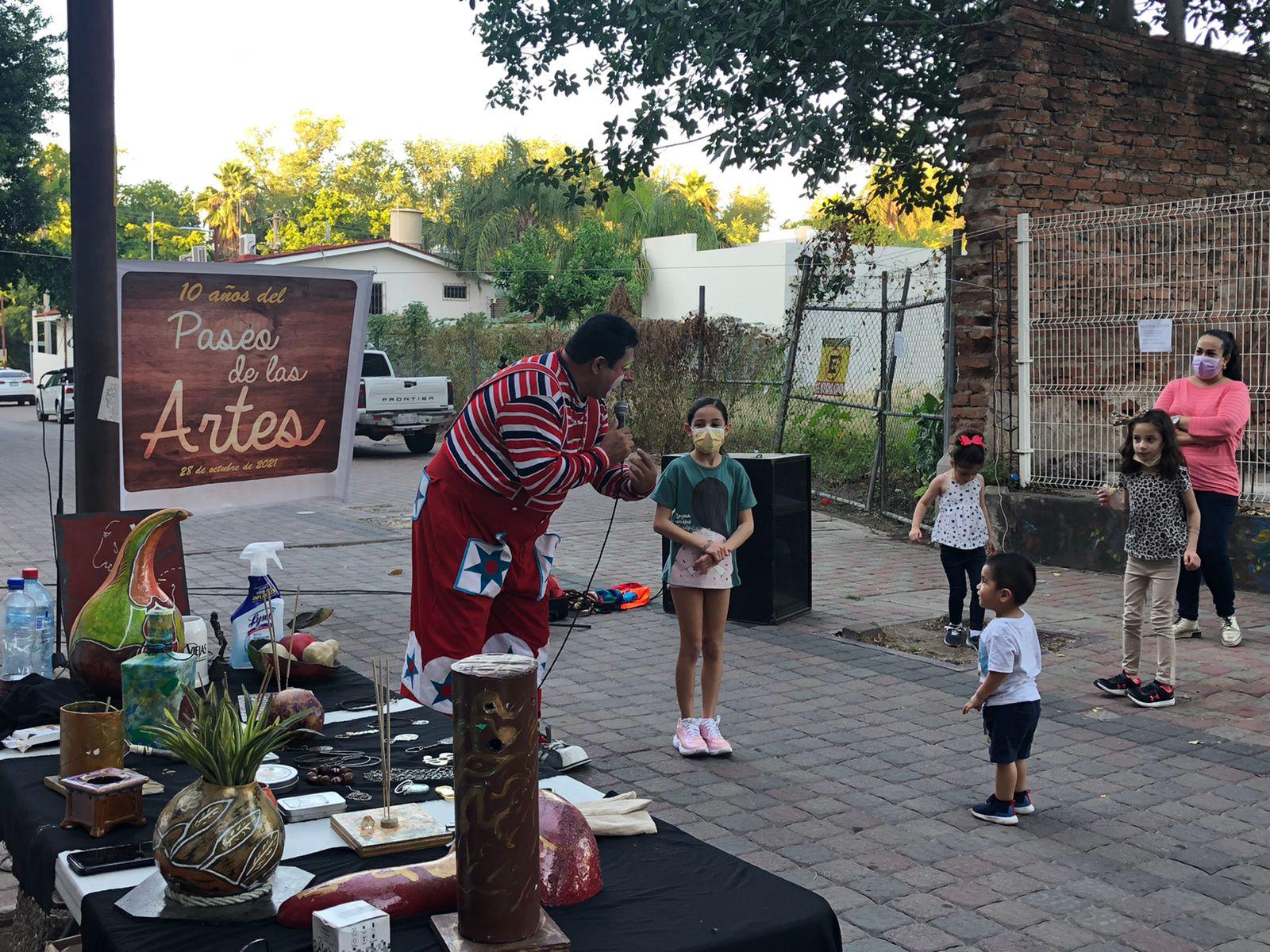 $!Programa Paseo de las Artes festeja su décimo aniversario, en Culiacán