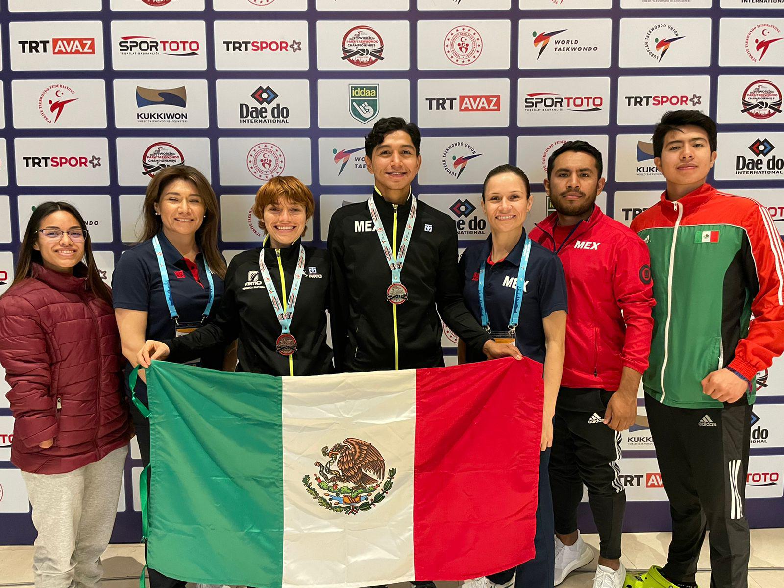 $!Sinaloense Juan Diego García se cuelga la plata en Mundial de ParaTaekwondo, en Turquía