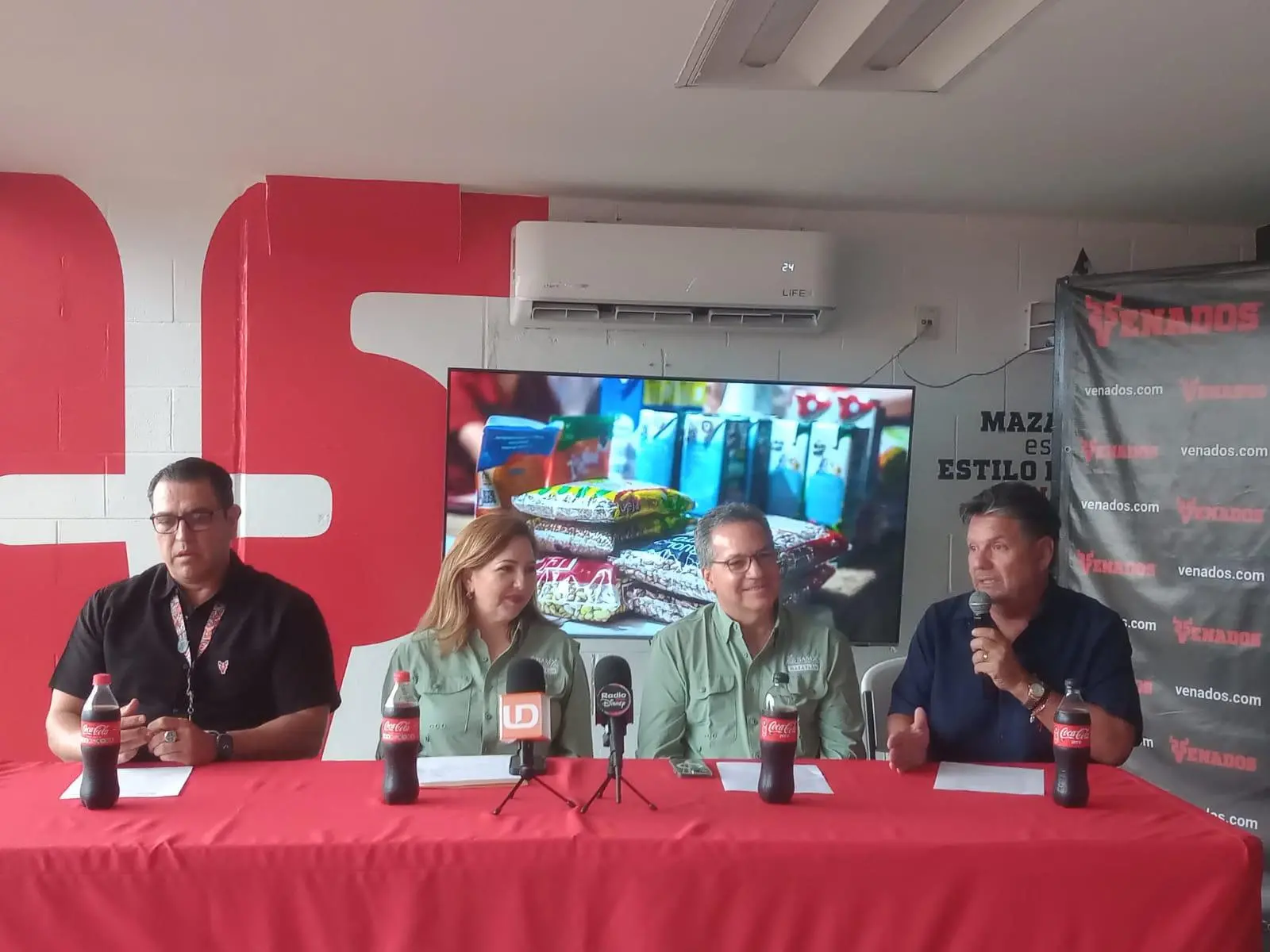 $!Venados y Banco de Alimentos ‘Pegarán un Home Run’ por la Alimentación
