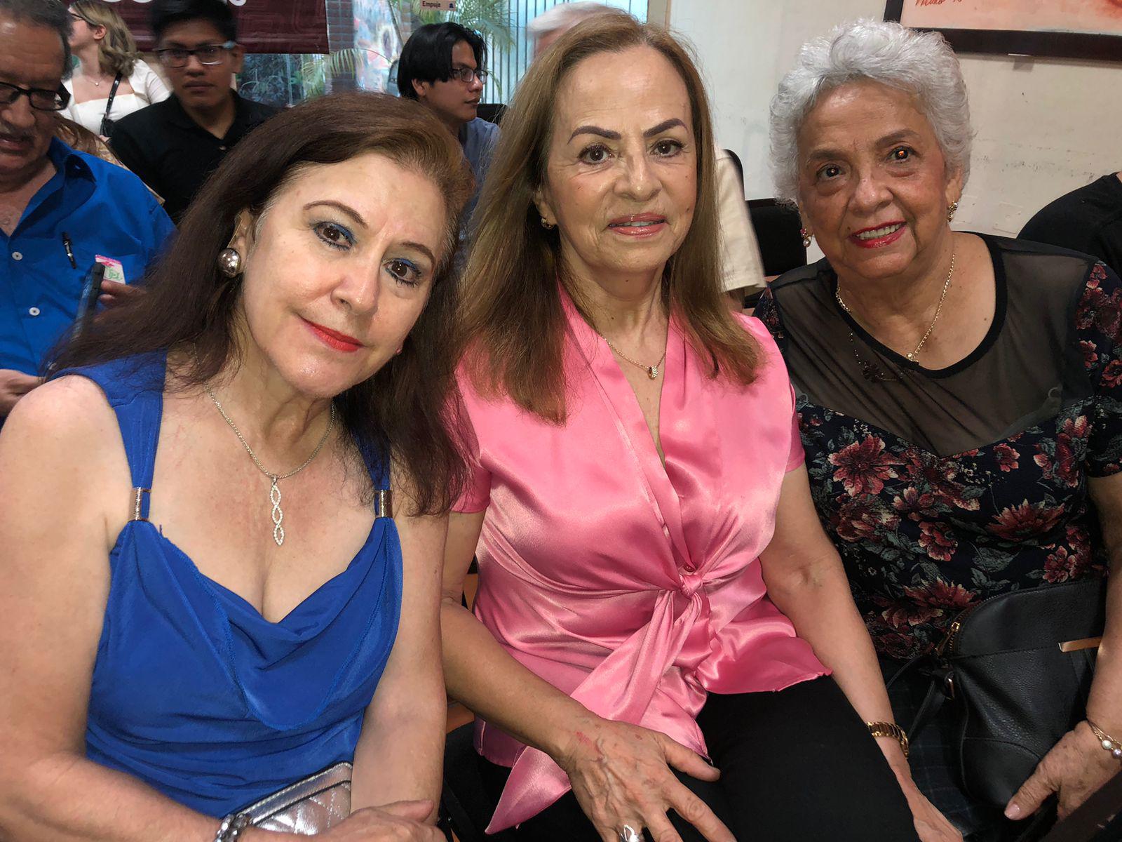 $!Silvia García, Rosario Castellanos y Lupita Aguilar.