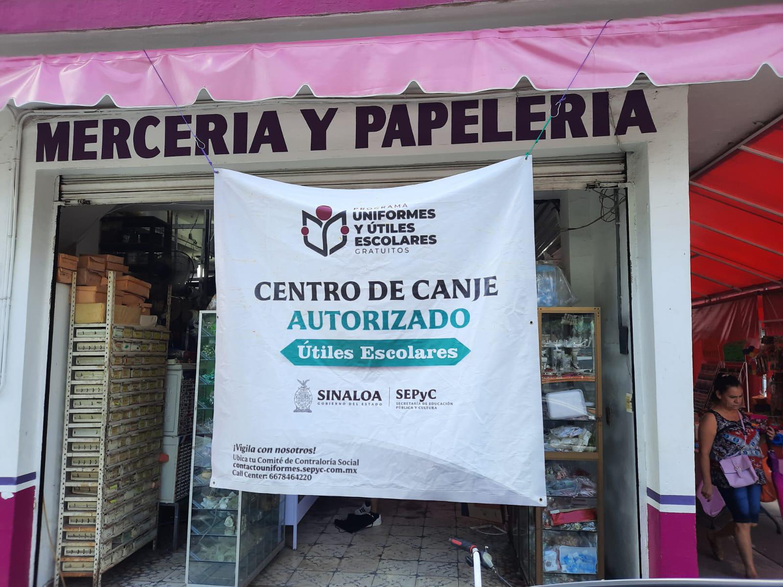 $!Inicia muy activo en Mazatlán el canje de uniformes y útiles escolares gratuitos