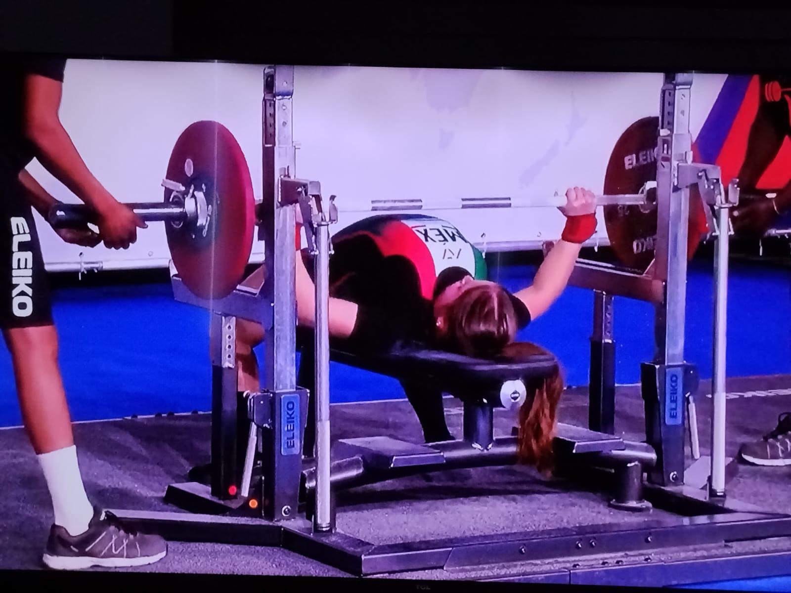 $!Mazatleca María Hernández levanta el oro en el Mundial de Powerlifting