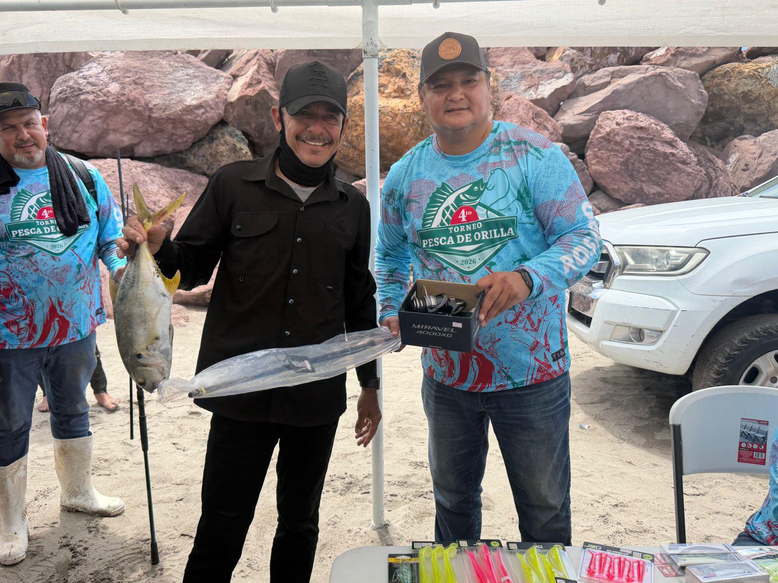 $!Alonso Amezcua conquista el Torneo de Pesca de Orilla en El Caimanero, Rosario
