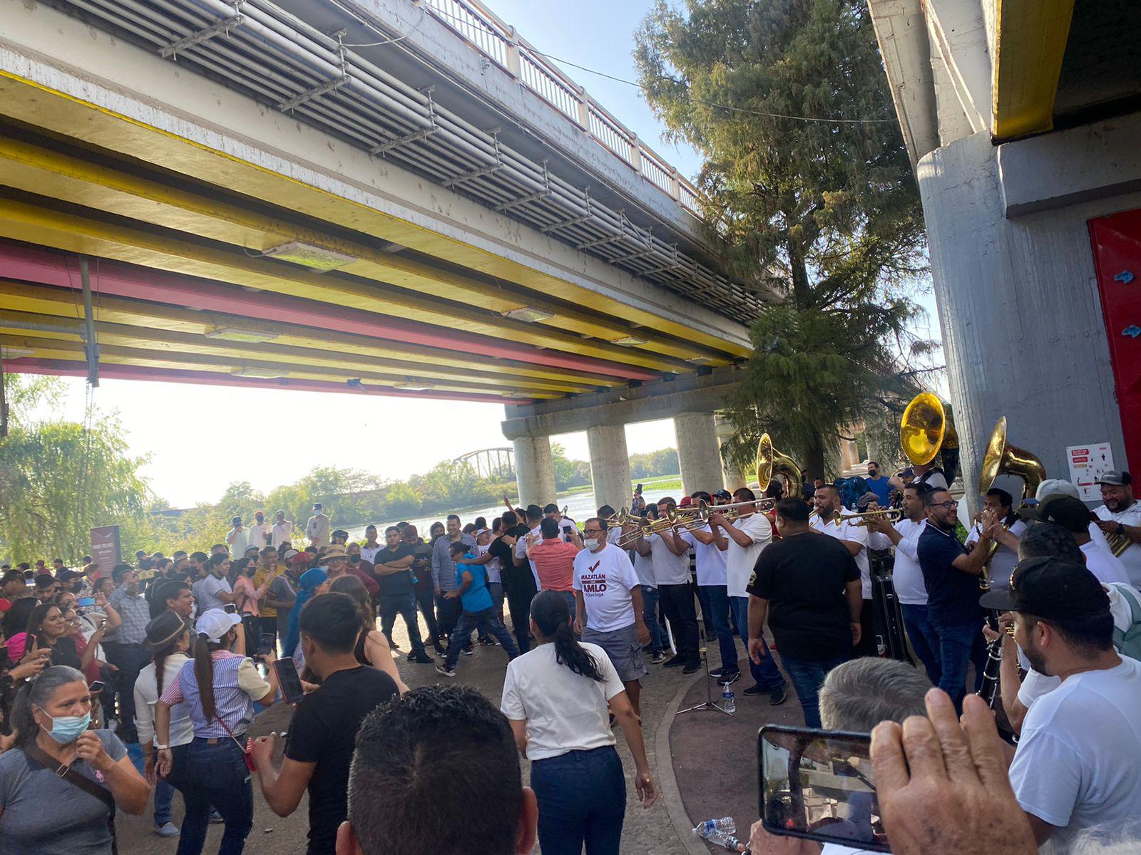 $!Morenistas de Sinaloa están listos para el cierre de campaña de la Revocación de Mandato