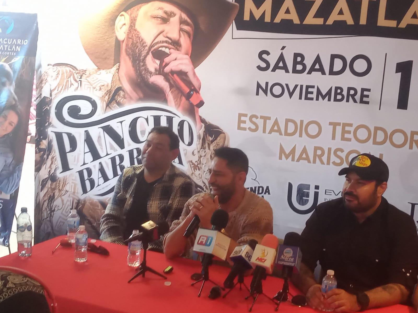 $!Festejará Pancho Barraza en Mazatlán más de 30 años de carrera artística