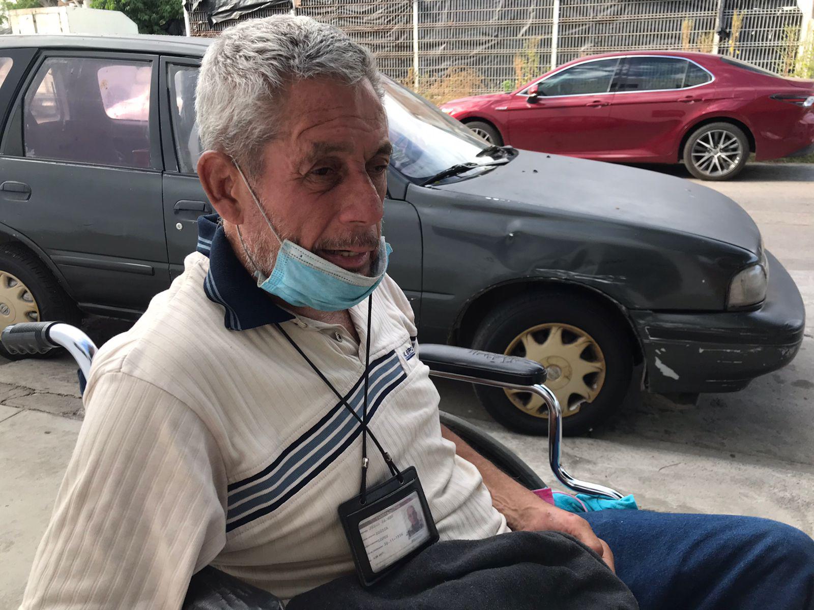 $!Jesús Andrés, de Culiacán, pide ayuda porque lo asaltaron en Nayarit y quiere llegar a su consulta médica