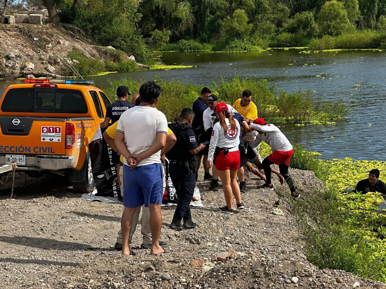 $!Niña de 12 años muere ahogada junto a un joven en el río Presidio