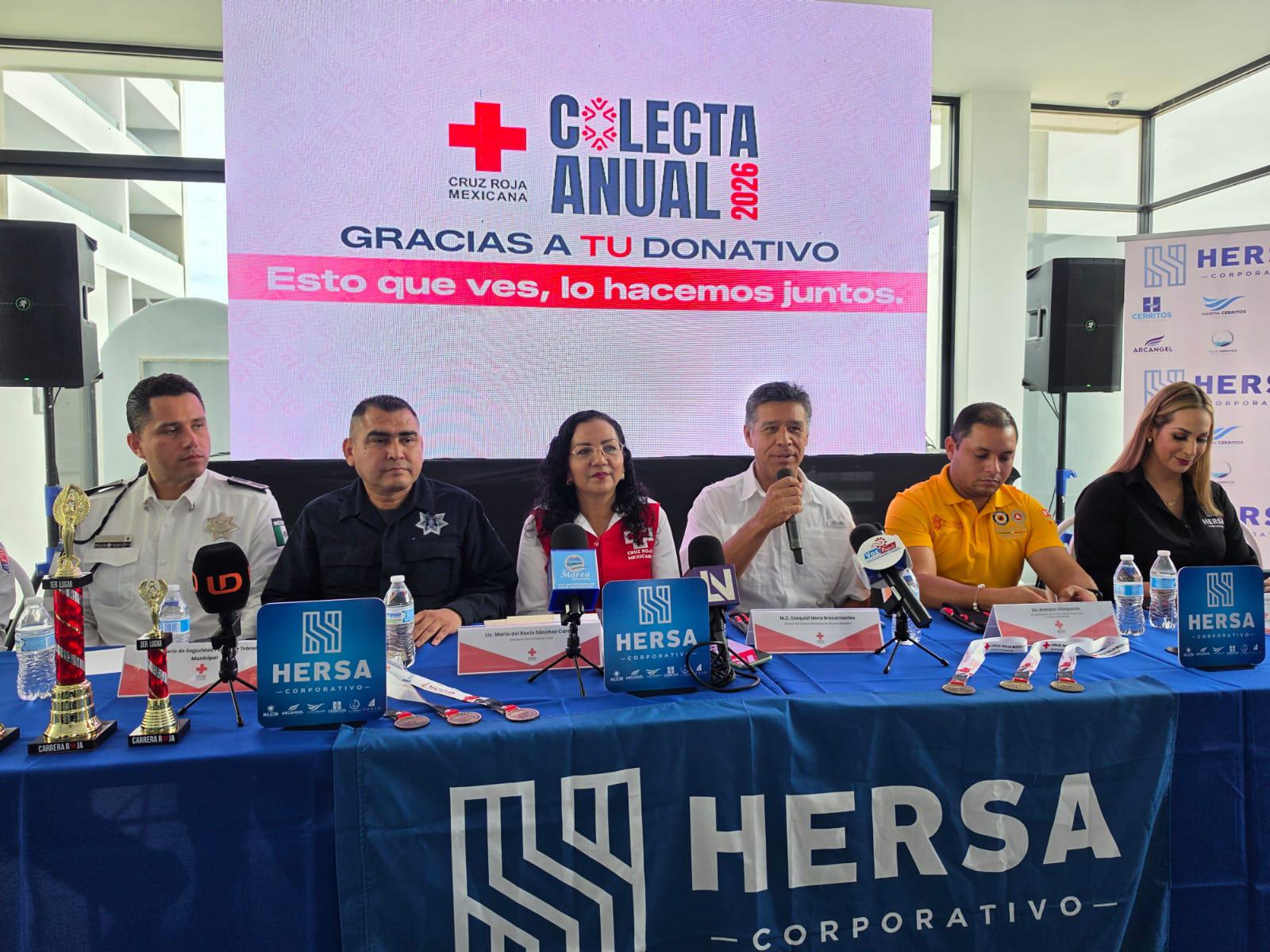 $!Festejará Cruz Roja el Día del Padre con su tradicional Carrera Roja sobre el malecón