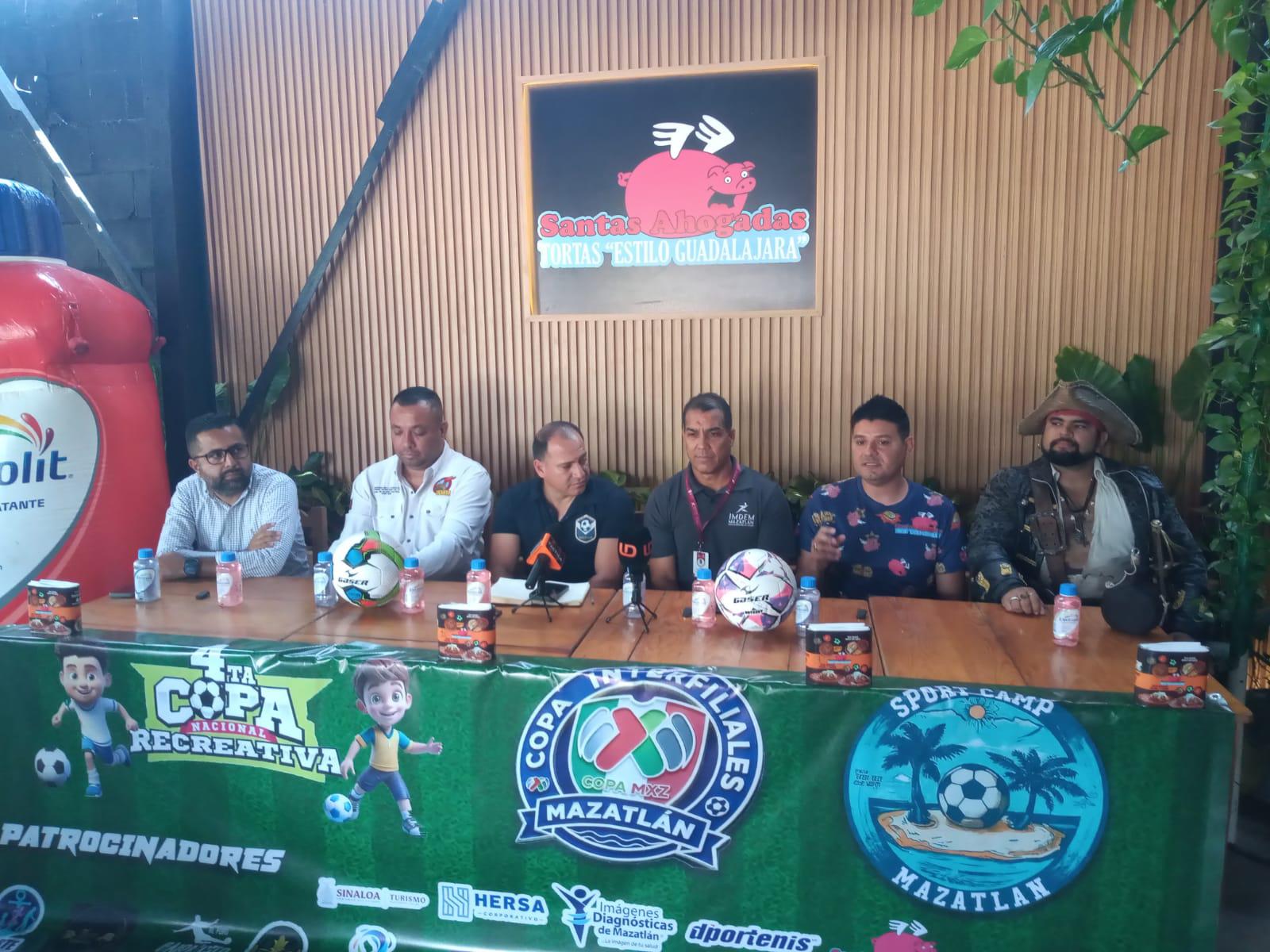 $!Mazatlán se alista para la Copa Interfiliales y Recreativa de Futbol