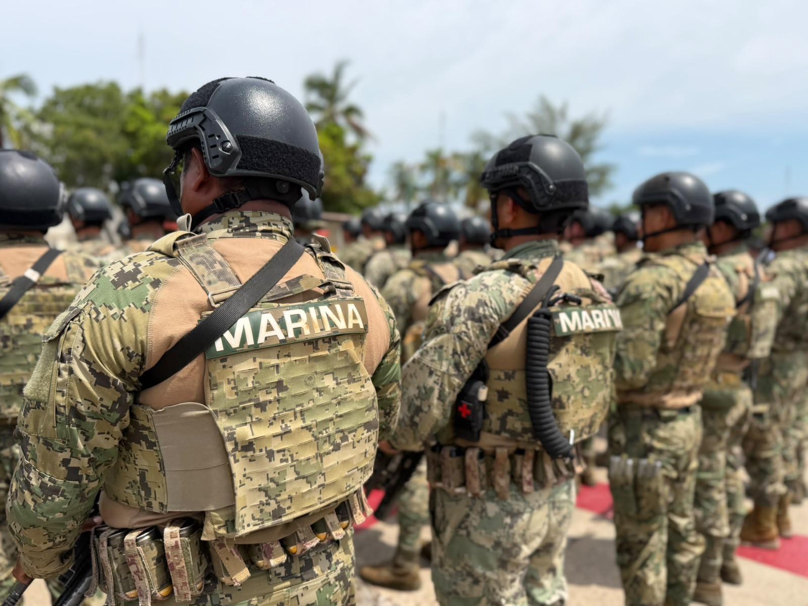 $!Marina despliega más de mil 700 elementos para reforzar la seguridad en Mazatlán
