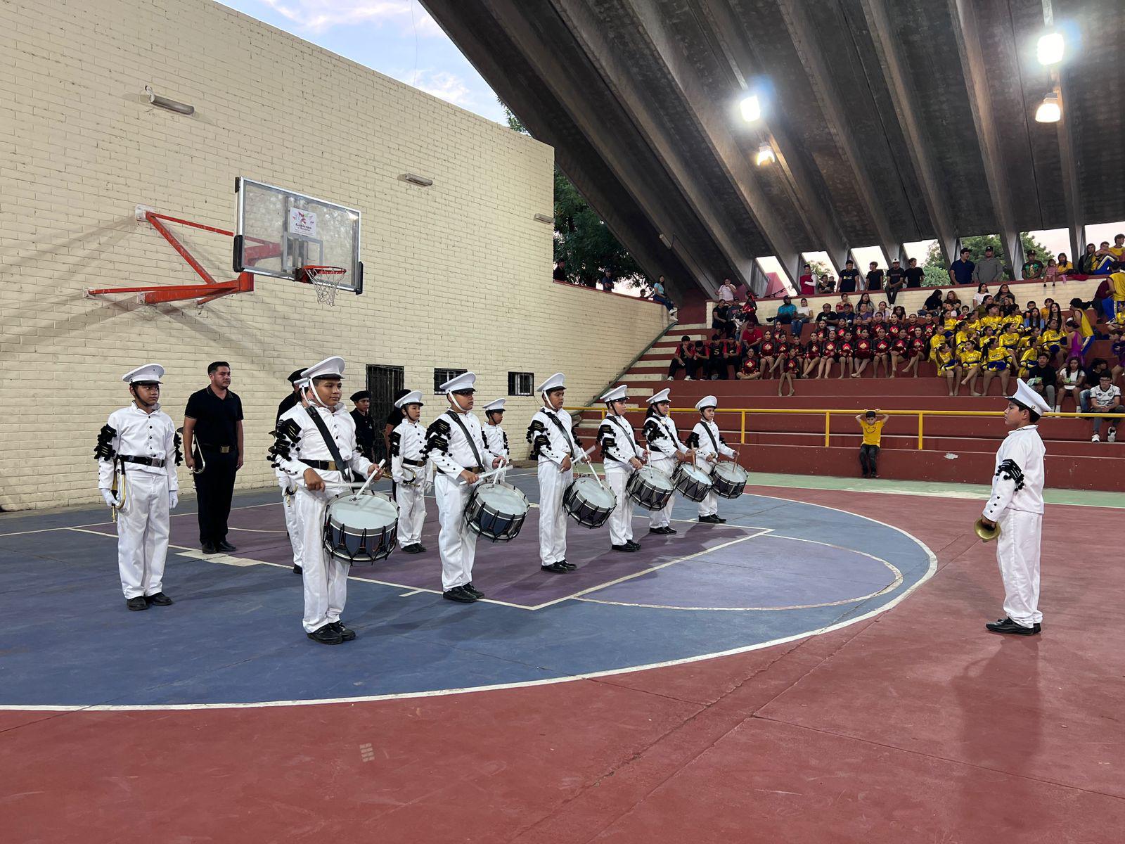 $!Prepa UAS y Secundaria Maestro Julio Hernández, ganadoras del concurso de porristas en Rosario