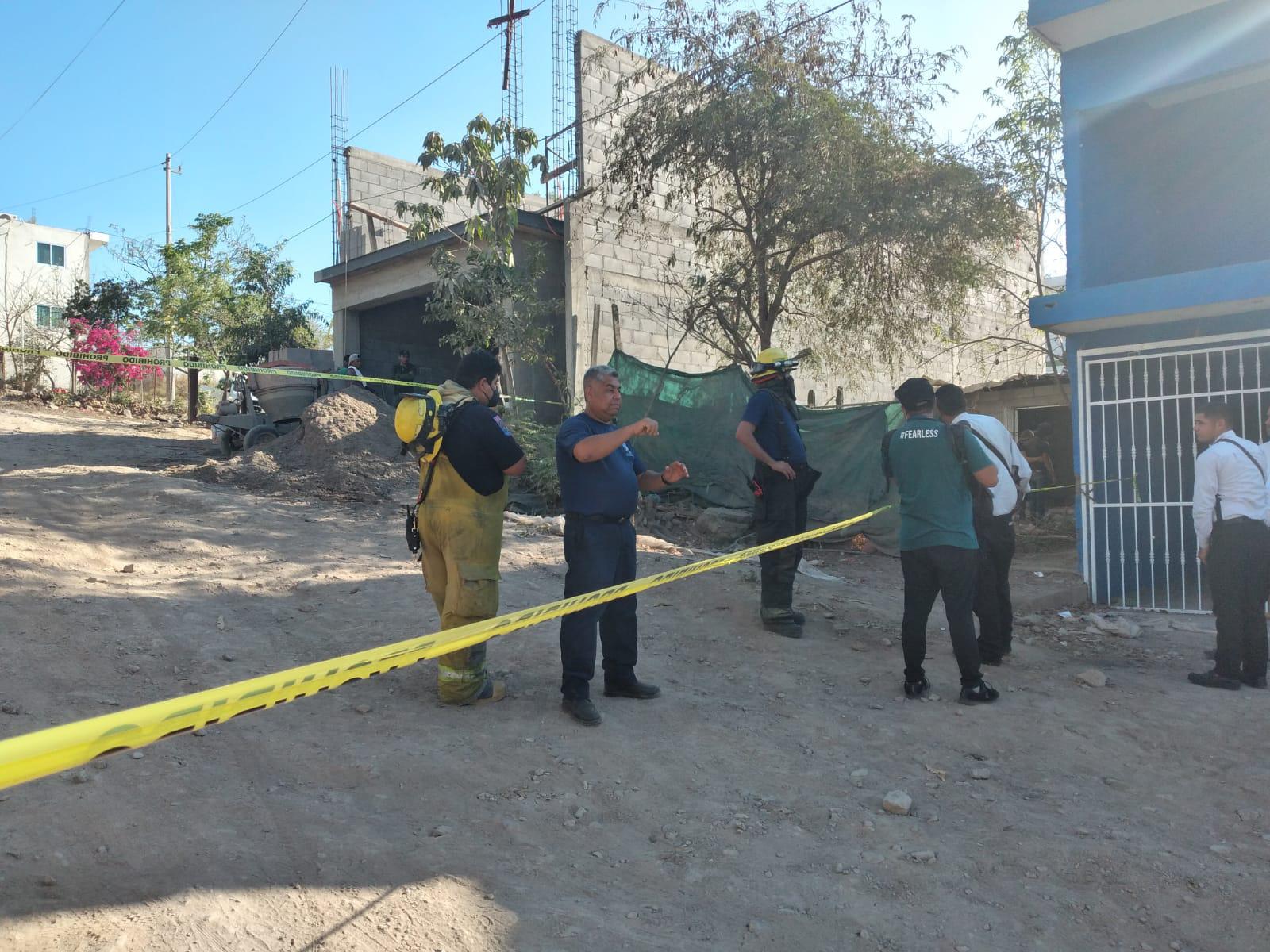 $!Muere mujer tras derrumbe; hay una lesionada