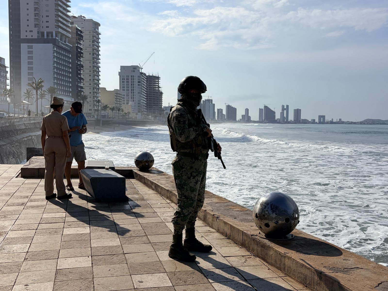 $!Refuerza Marina acciones de seguridad y proximidad social en Mazatlán, en el marco de la ‘Operación Sable’