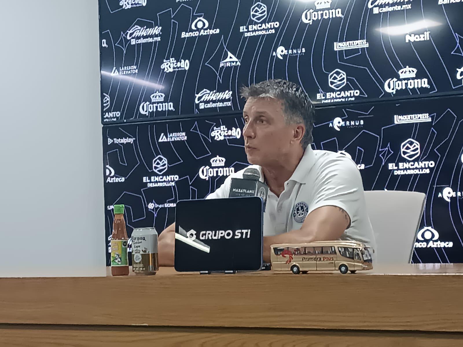 $!Siboldi destaca el carácter de Mazatlán tras jugar más de 90 minutos en inferioridad numérica