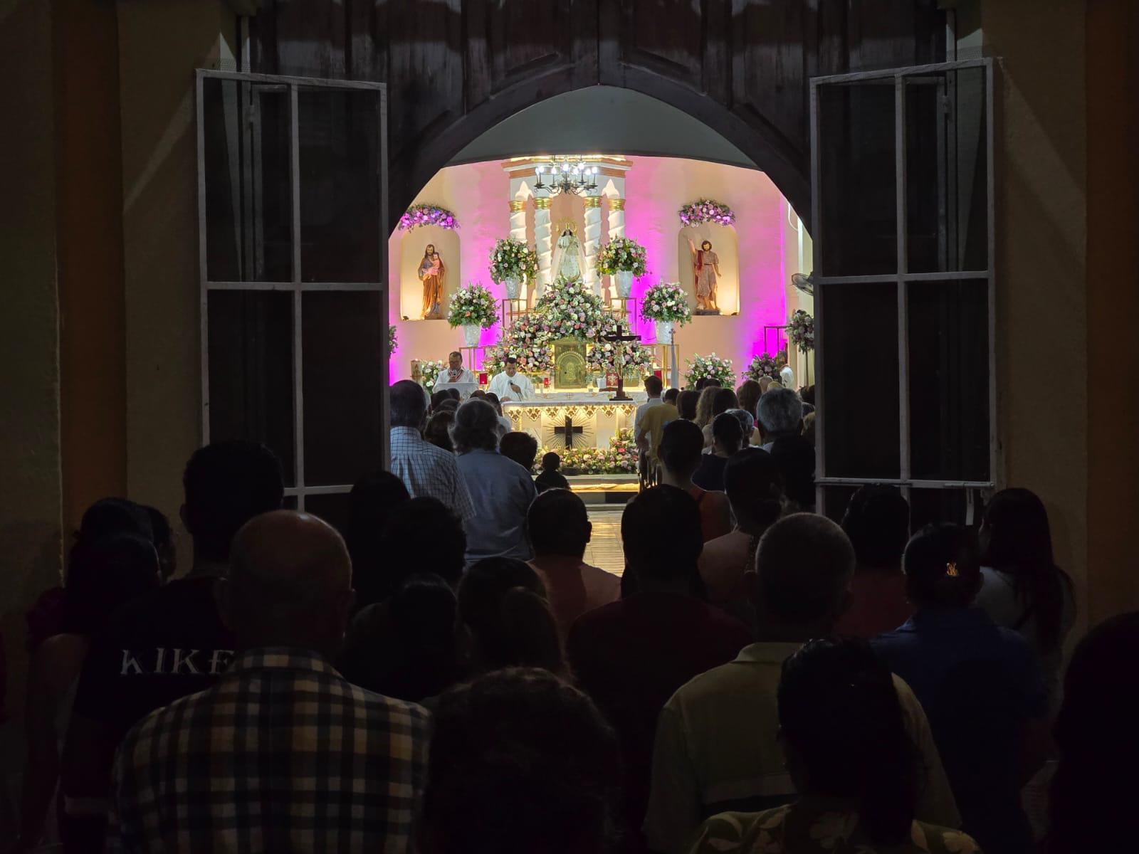 $!Celebran en Cacalotán, Rosario, la solemnidad de la Virgen de Loreto