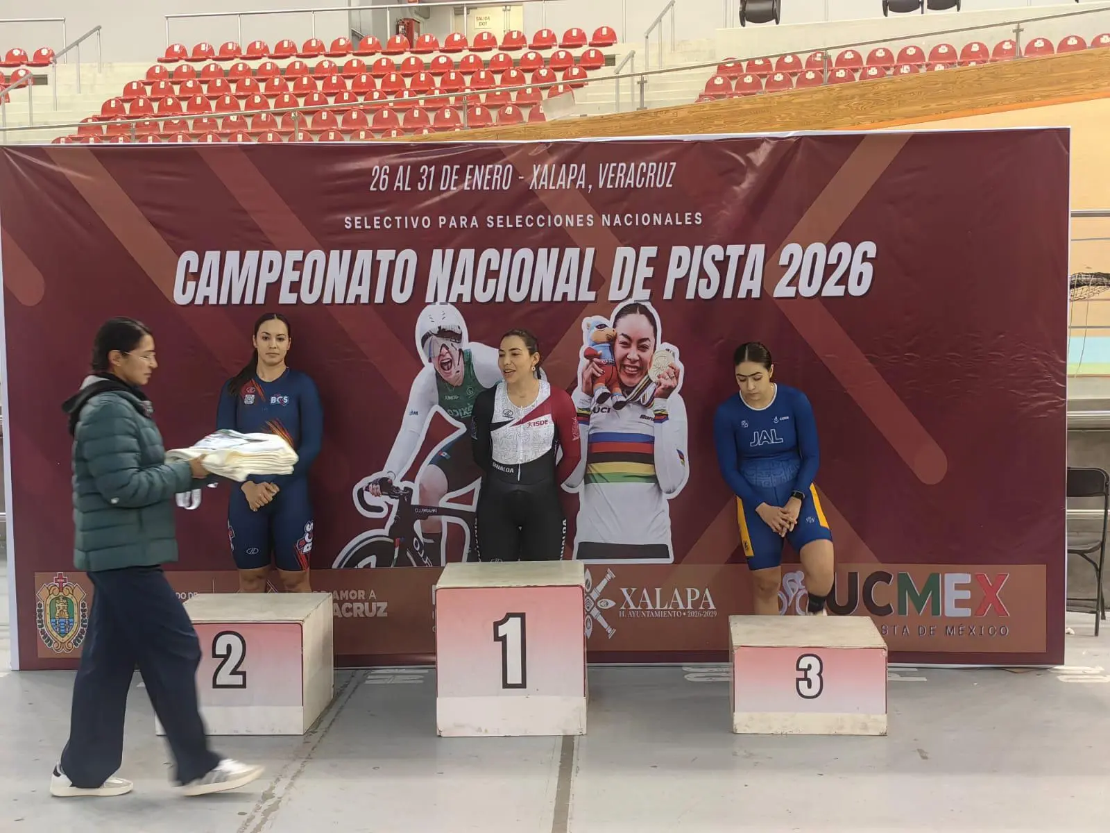 $!Luz Daniela Gaxiola lidera a Sinaloa en el Campeonato Nacional de Ciclismo de Pista 2026