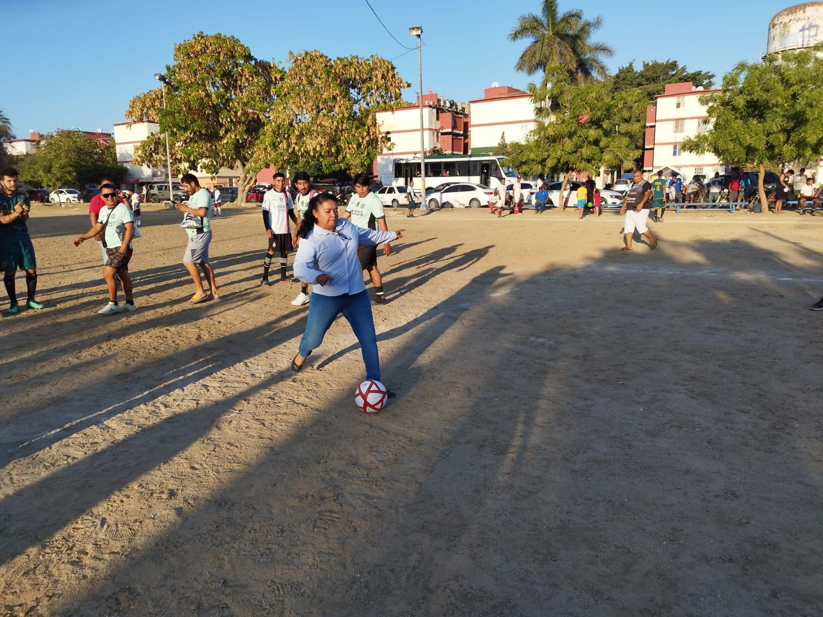 $!Inauguran Torneo de Futbol STASAM, en El Conchi