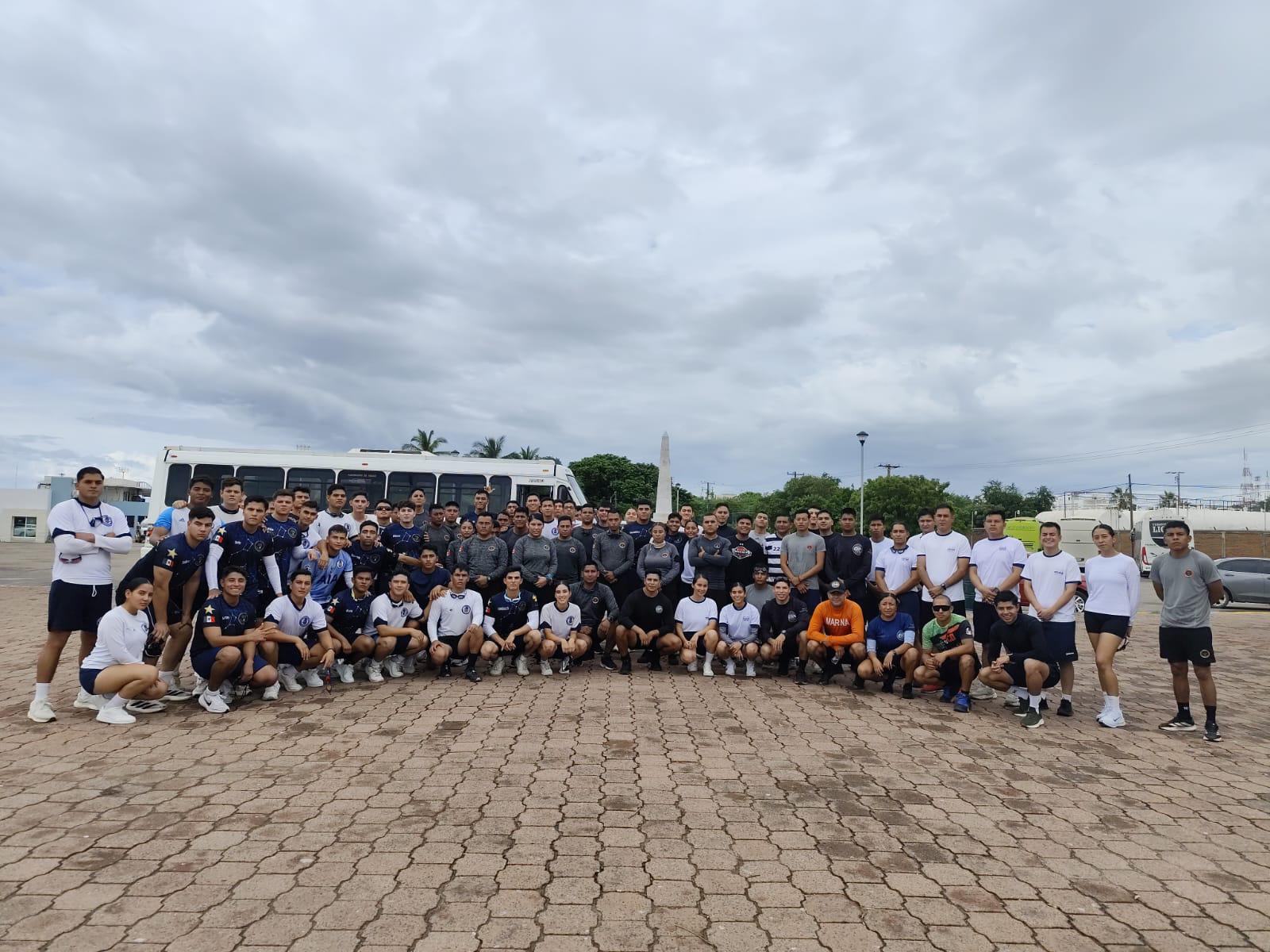 $!La Cuarta Región Naval realiza biatlón deportivo