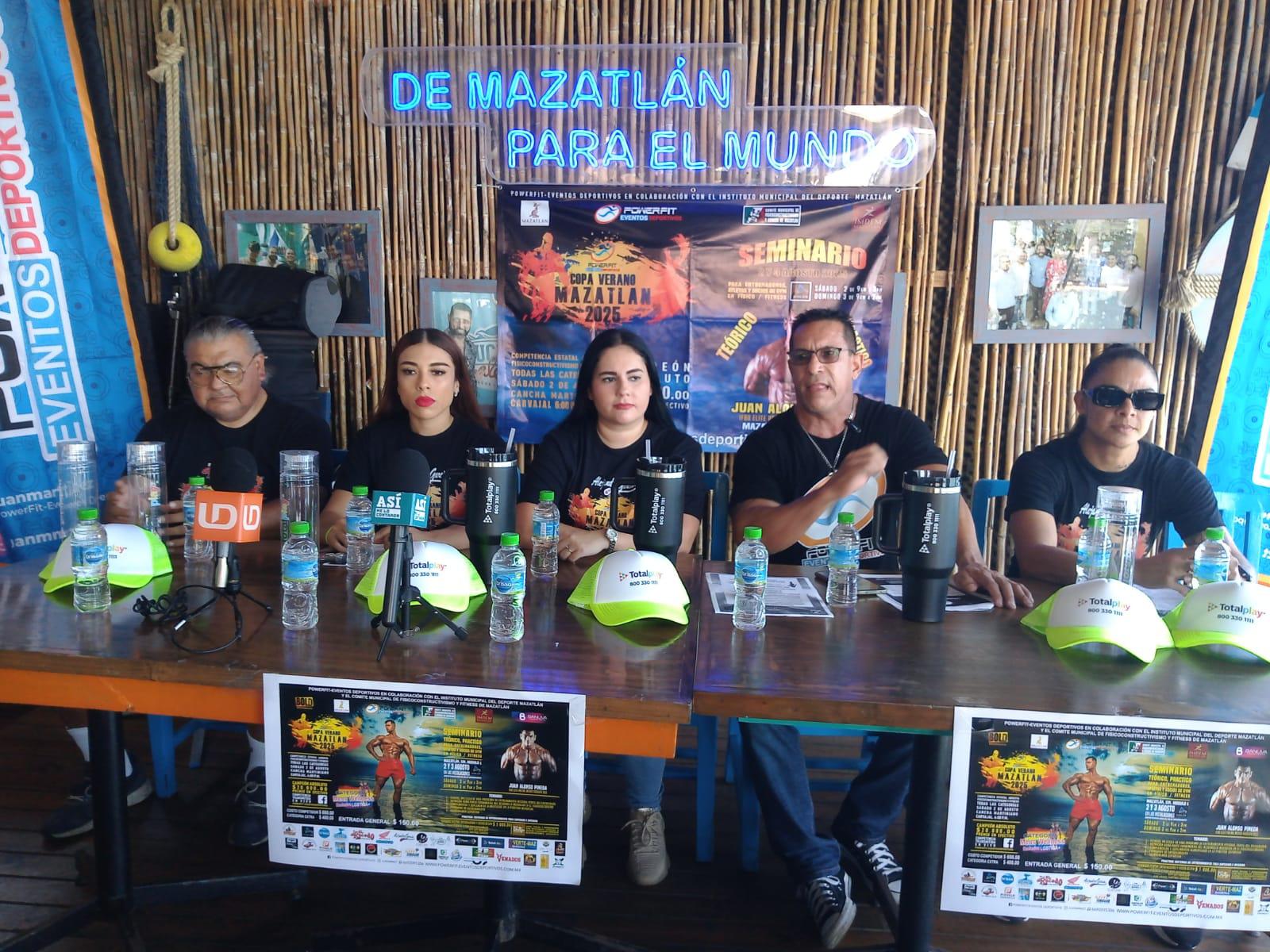 $!Anuncian Copa Verano Mazatlán 2025 de Fisicoconstructivismo