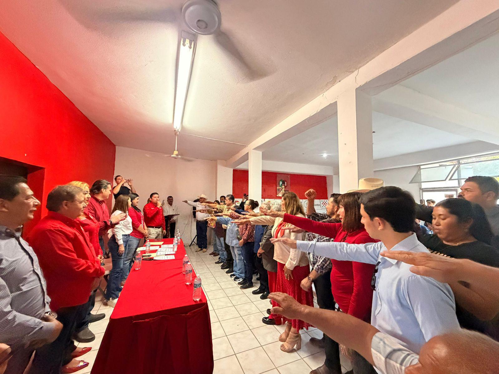$!PRI reactiva sus bases en el norte sumando 70 nuevos perfiles a la estructura de Ahome y El Fuerte