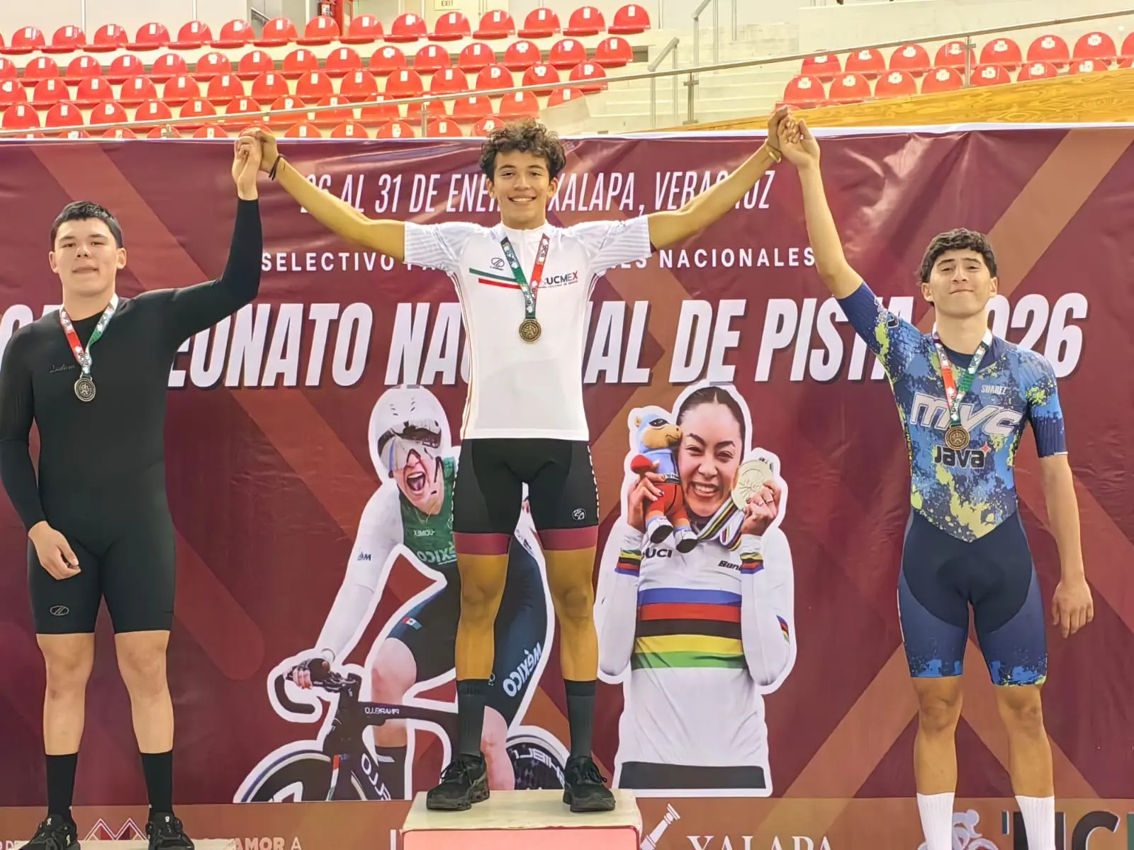 $!Sinaloa suma seis medallas de oro en Campeonato Nacional de Ciclismo de Pista