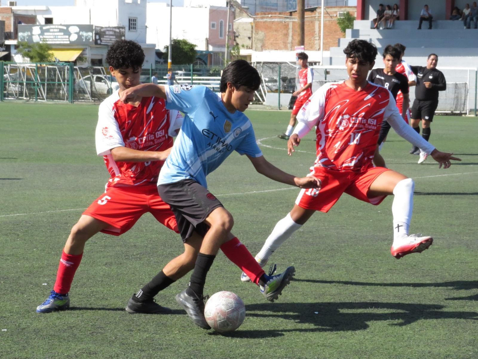 $!CBTIS 51 y UAS se citan en la gran final de la Liga Estudiantil de Futbol