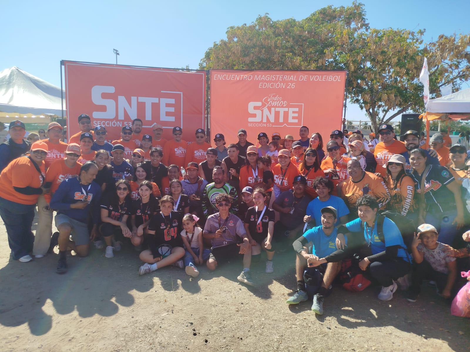 $!Concluye con éxito el 26 Encuentro Magisterial de Voleibol