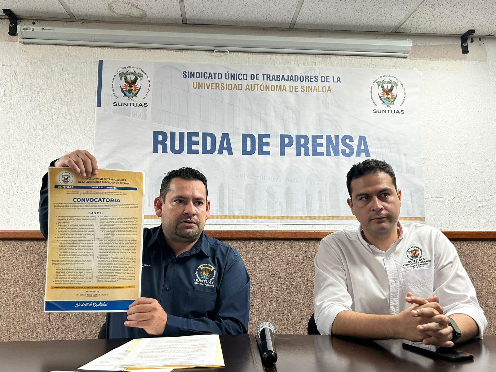 $!Votarán sindicalizados de la UAS por reforma laboral