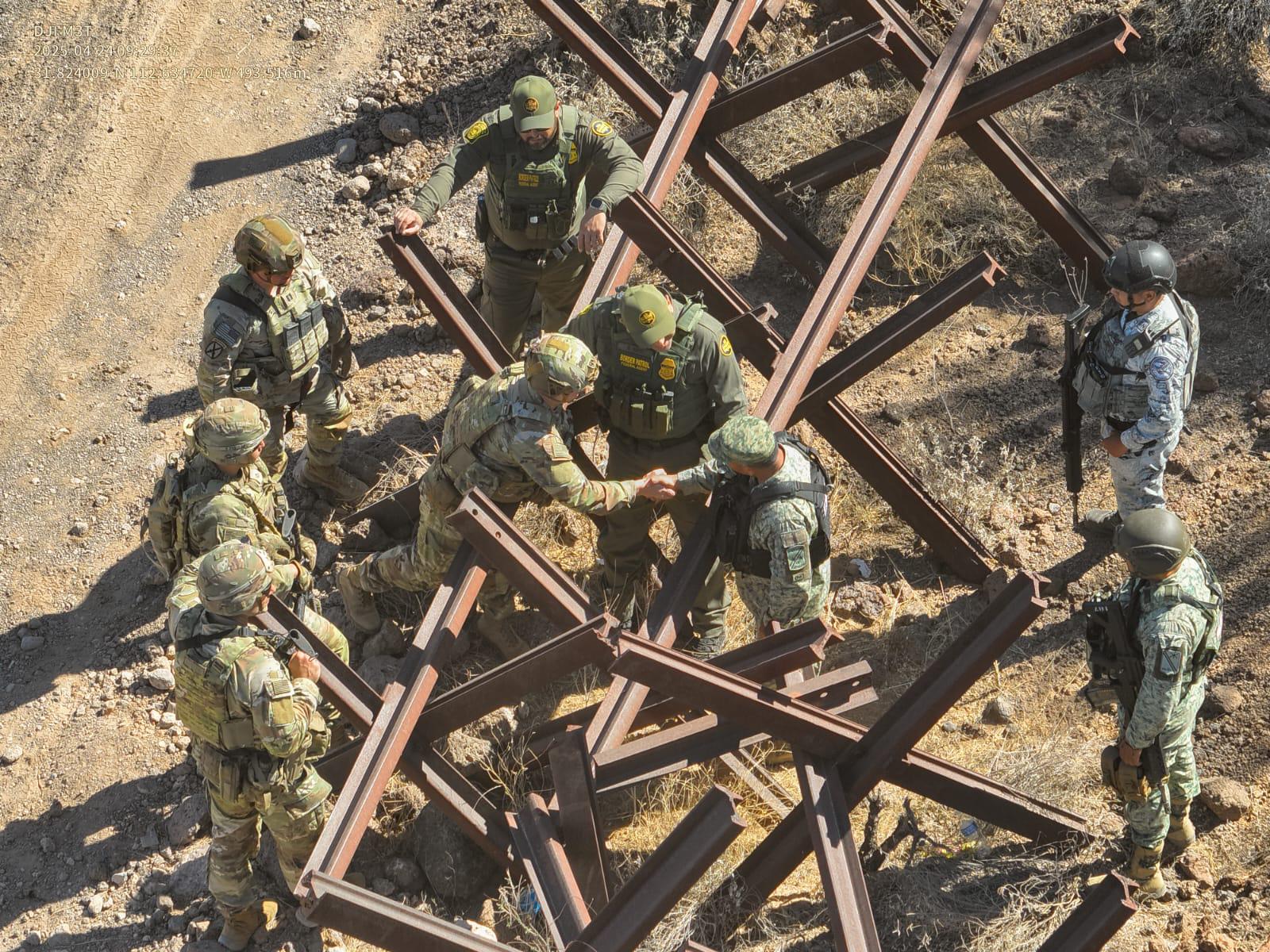 $!Comando Norte de EU anuncia ‘patrullajes espejo’ con Defensa mexicana, en frontera con México