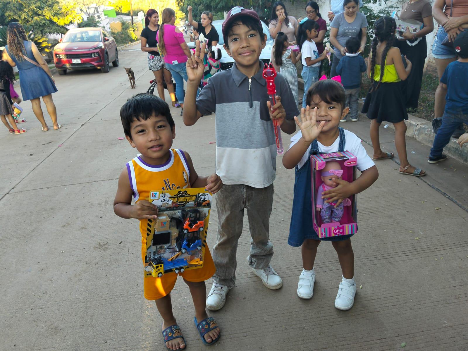 $!Lleva Nadia un bocado de felicidad en plena Navidad