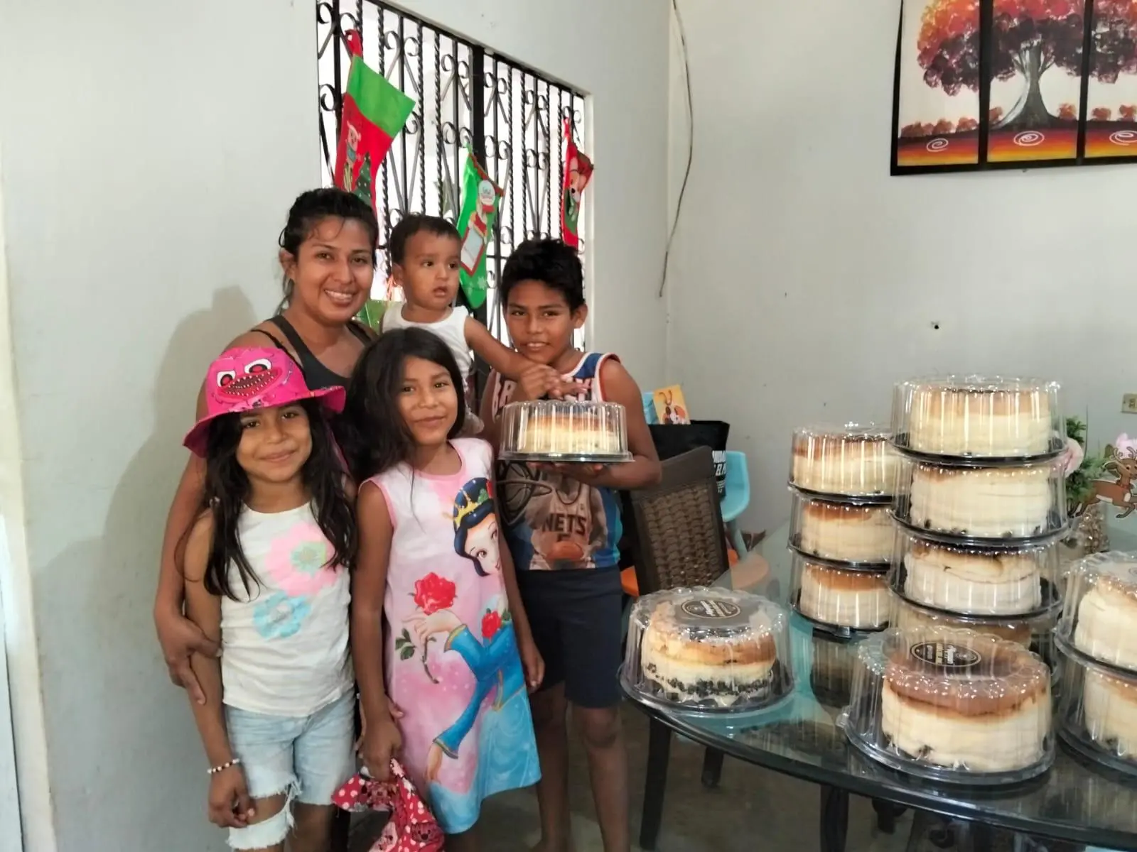 $!Lleva Nadia un bocado de felicidad en plena Navidad