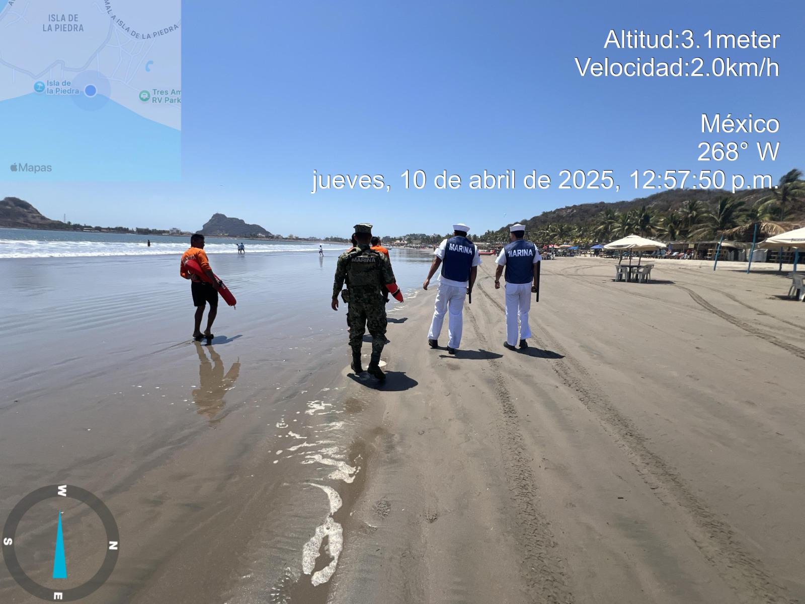 $!Da inicio Plan Marina ‘Operación Salvavidas Semana Santa 2025’, en Mazatlán