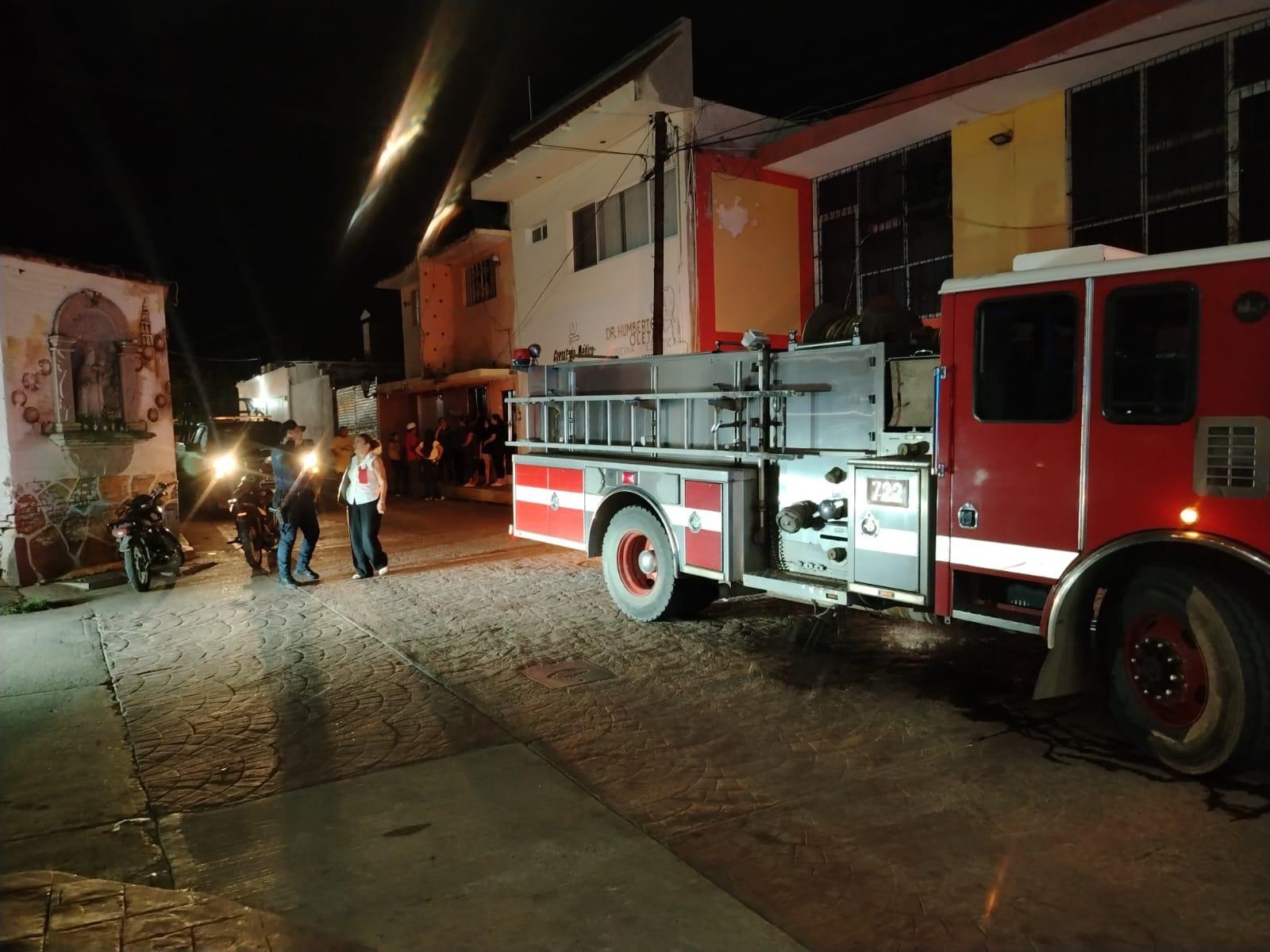 $!Se registra incendio en local de sushi en El Rosario