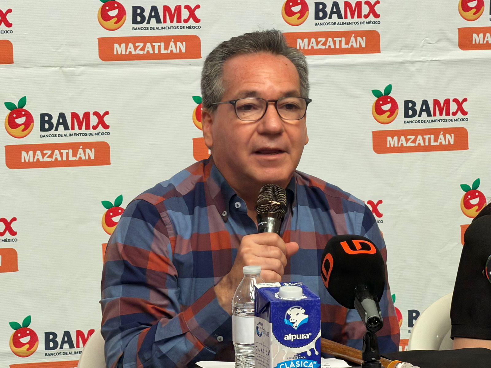 $!Lanza el Banco de Alimentos Mazatlán la campaña ‘Bigotes de Leche 2026’