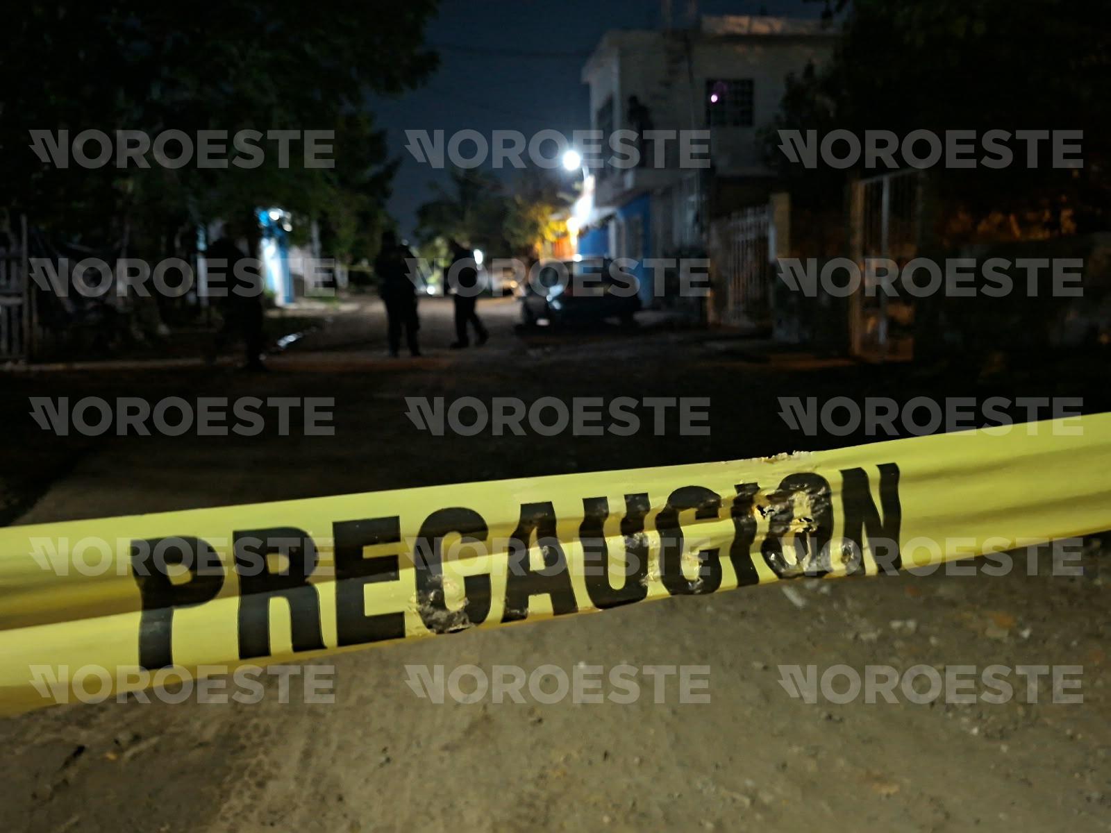 $!Hieren de bala a una mujer en la colonia Mundialista al norte de Mazatlán