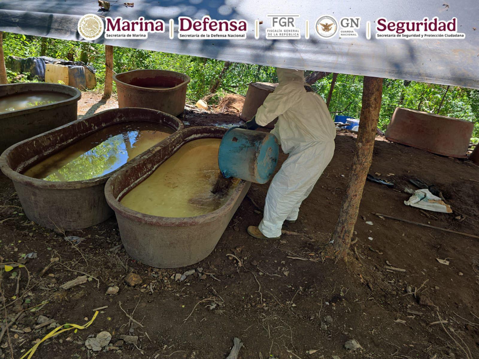 $!Aseguran 21 toneladas de metanfetamina en Durango