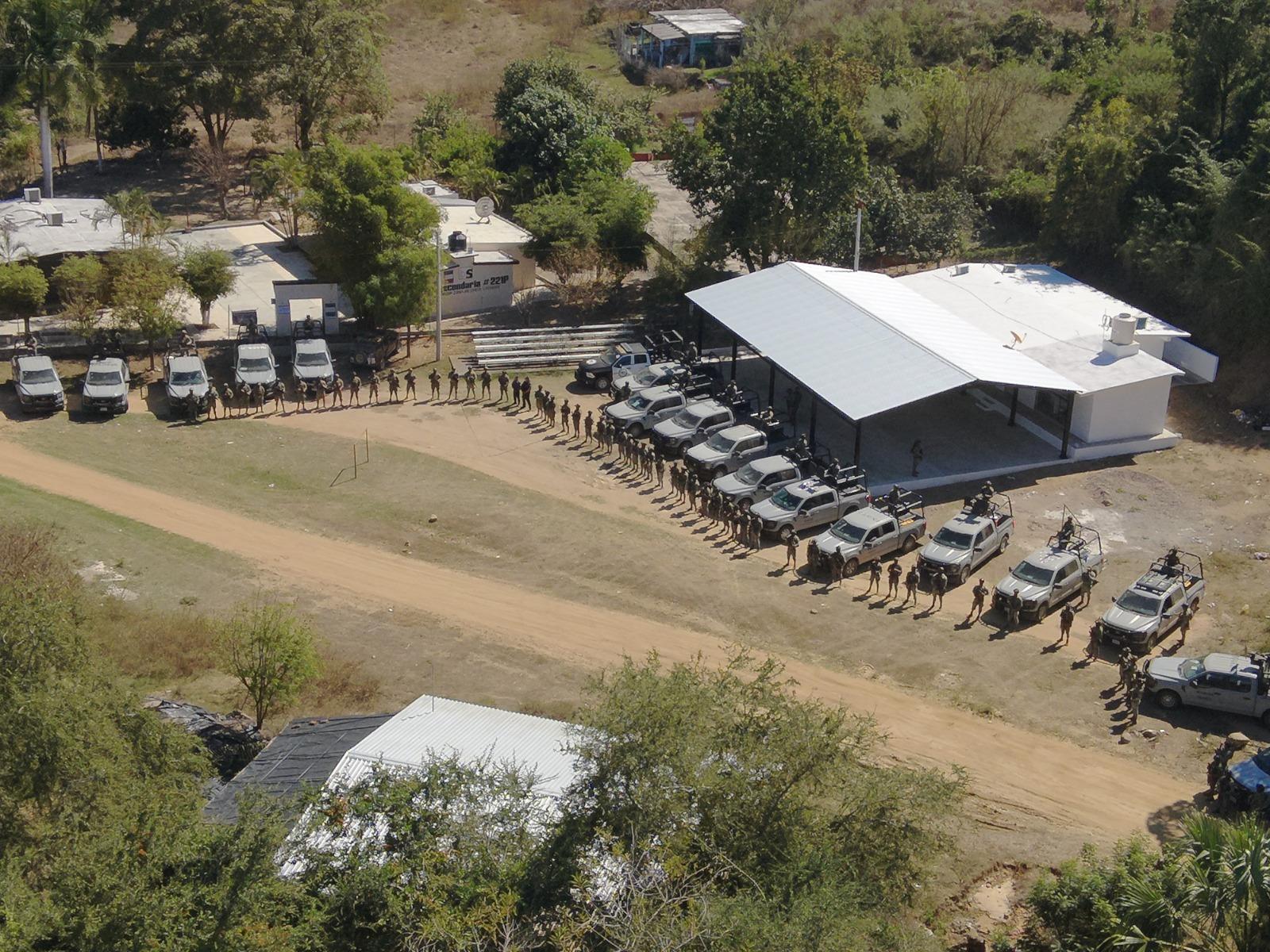 $!Aseguran explosivos y 10 campamentos clandestinos tras operativos en Concordia, Sinaloa