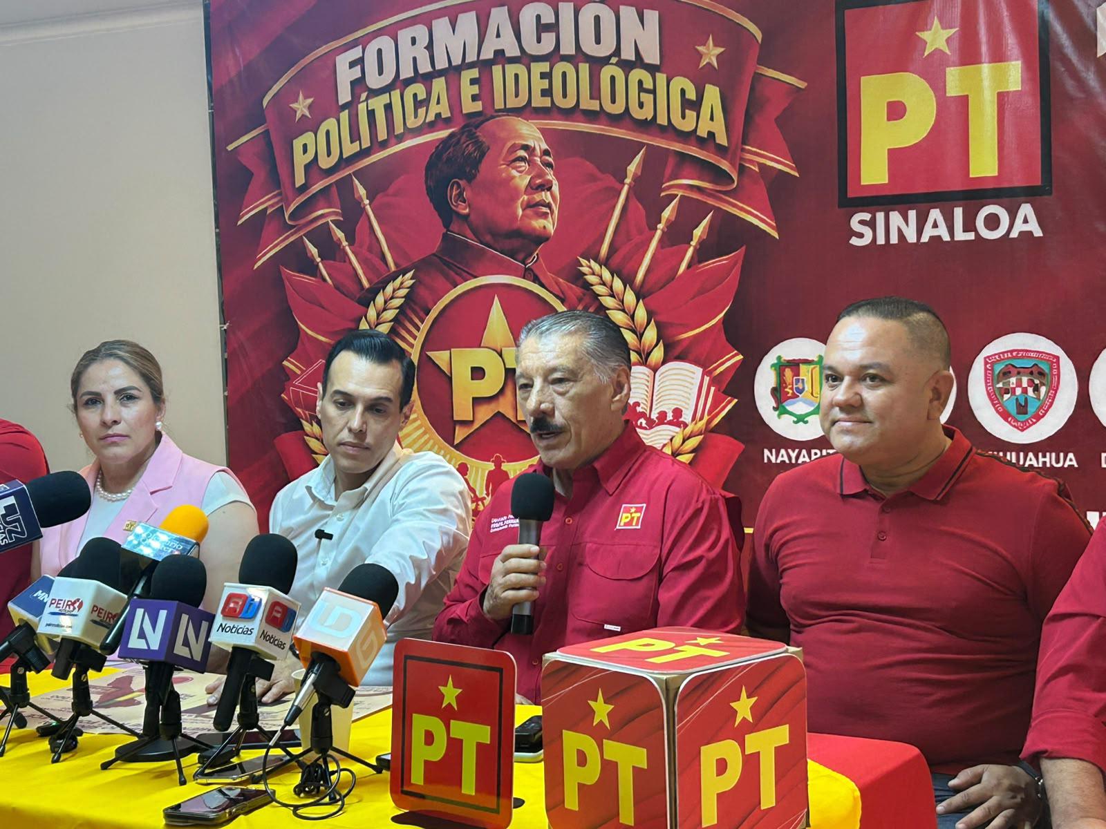 $!Respalda PT aspiraciones de Jesús Ibarra e Ivanjov Valenzuela a coordinadores municipales de Culiacán