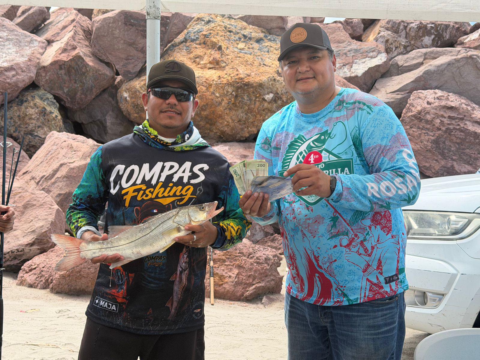 $!Alonso Amezcua conquista el Torneo de Pesca de Orilla en El Caimanero, Rosario
