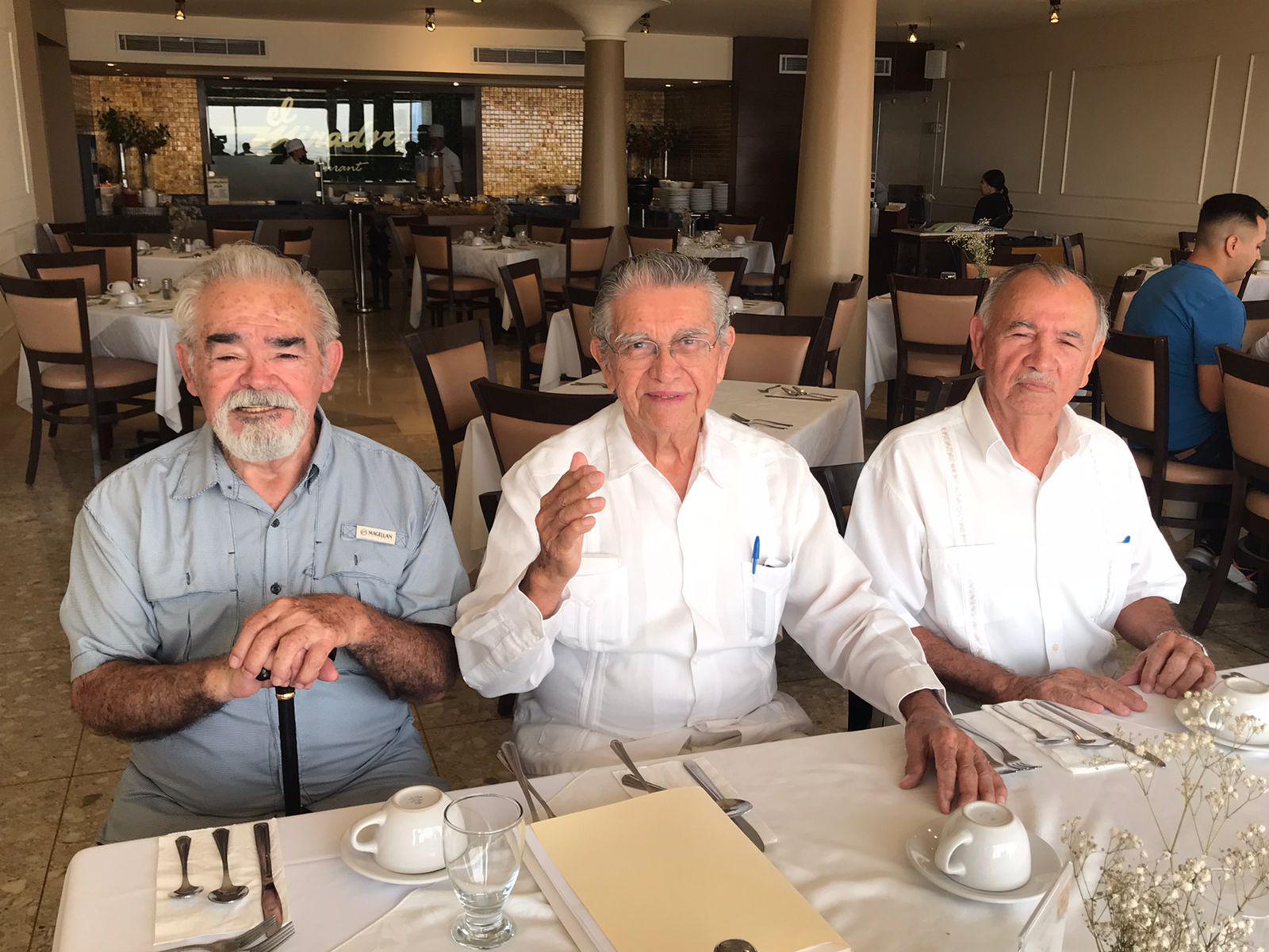 $!Tomás Rochín, Eduardo Niebla Álvare y Antonio Ojeda.