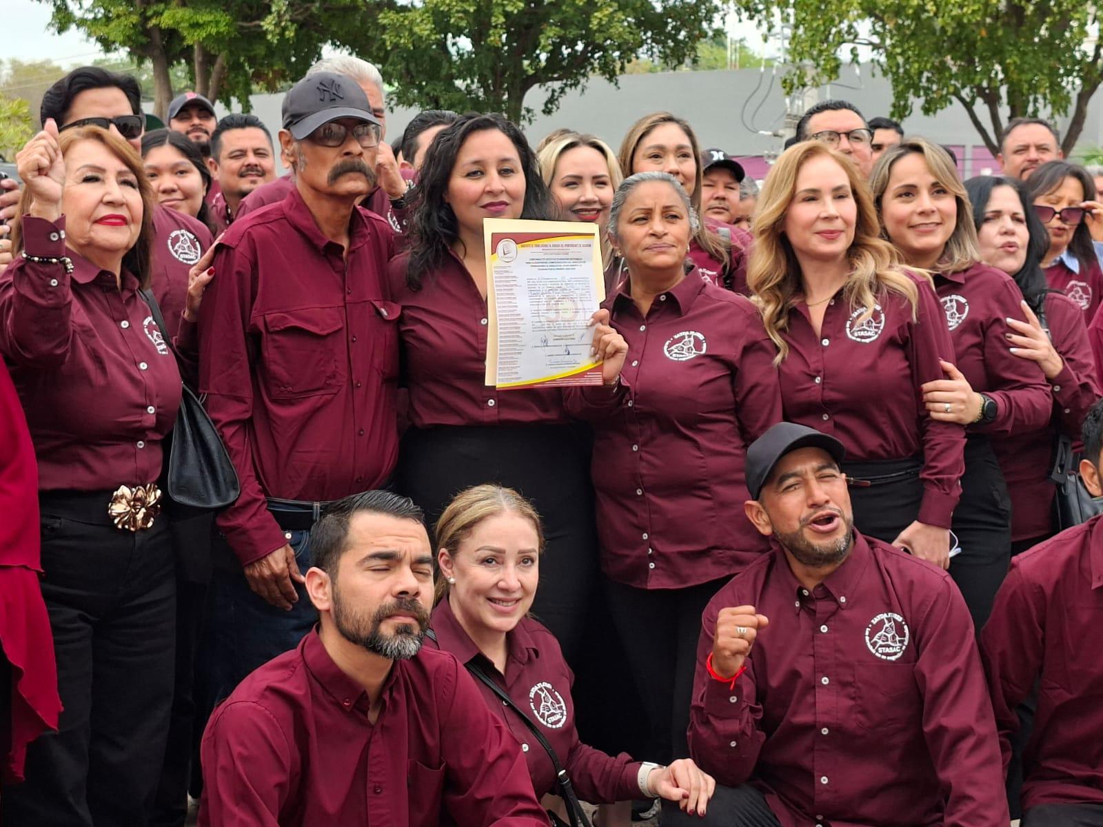 $!Dos aspirantes declinan contender por la dirigencia del STASAC; va Zayda Flores y Homar Salas