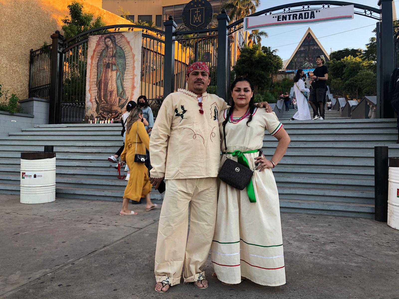 $!Virgen de Guadalupe convoca a feligreses al templo de La Lomita en Culiacán